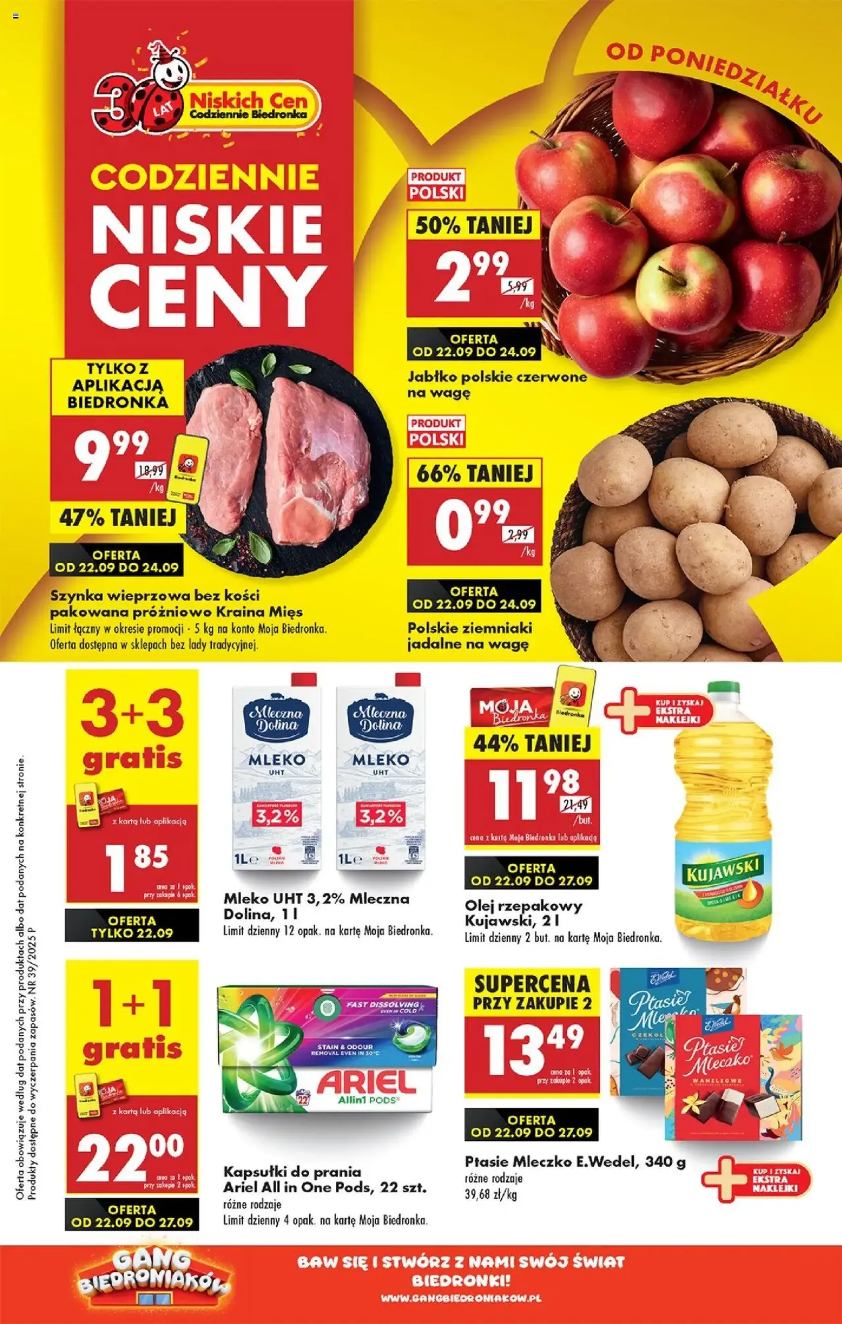 Biedronka gazetka - ważny gazetka od 22.09.2025 strona 1 z 84 Biedronka gazetka - ważny gazetka od 22.09.2025 strona 1 z 84