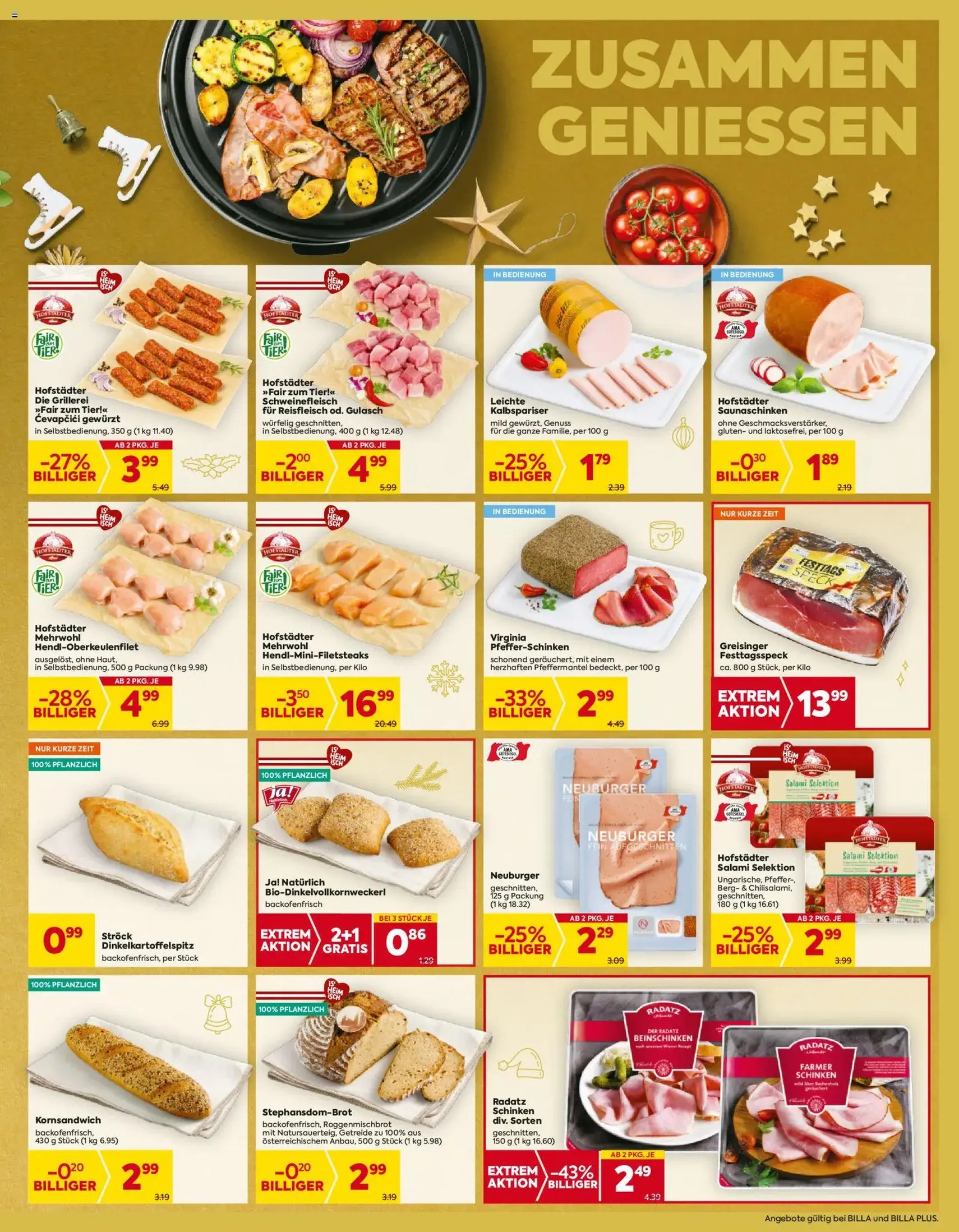 Billa Flugblatt - Gültiger Prospekt ab 11.12.2025, Seite 7 von insgesamt 14