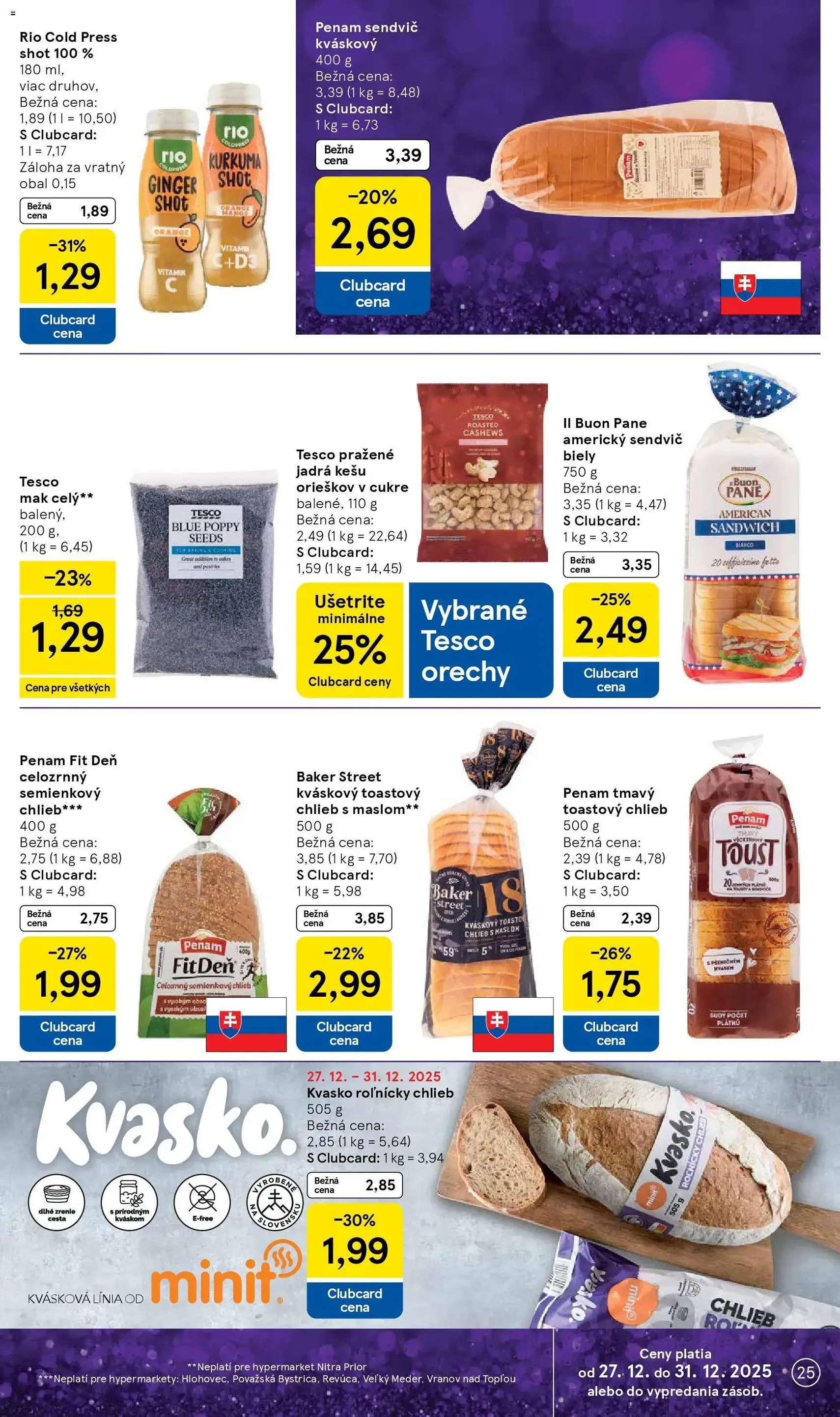 Tesco Hypermarket - leták - platný leták od 27.12.2025 strana 25 z 32