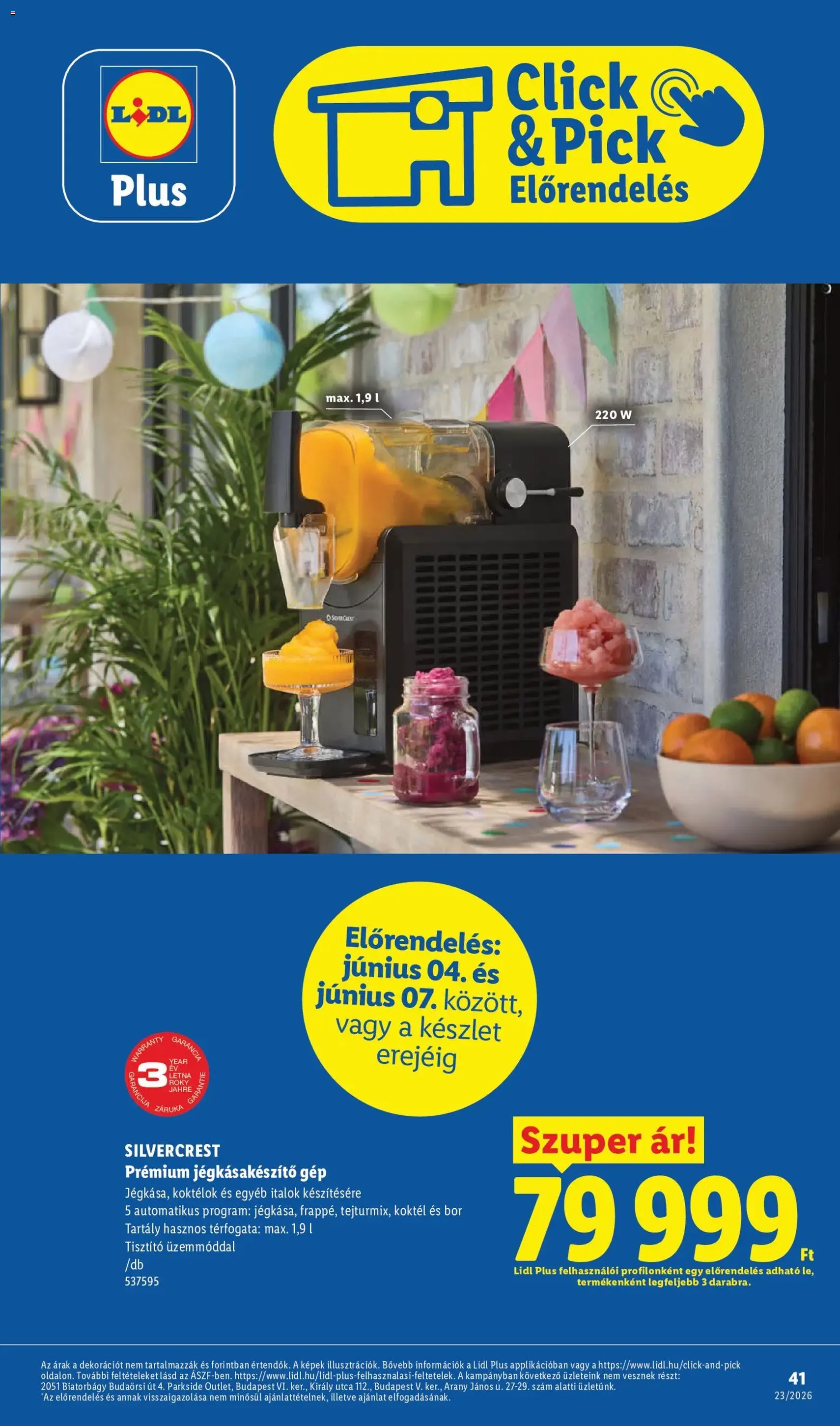 Lidl akciós újság - 2026.06.04. érvényes szórólap 41 oldal 80 oldalból