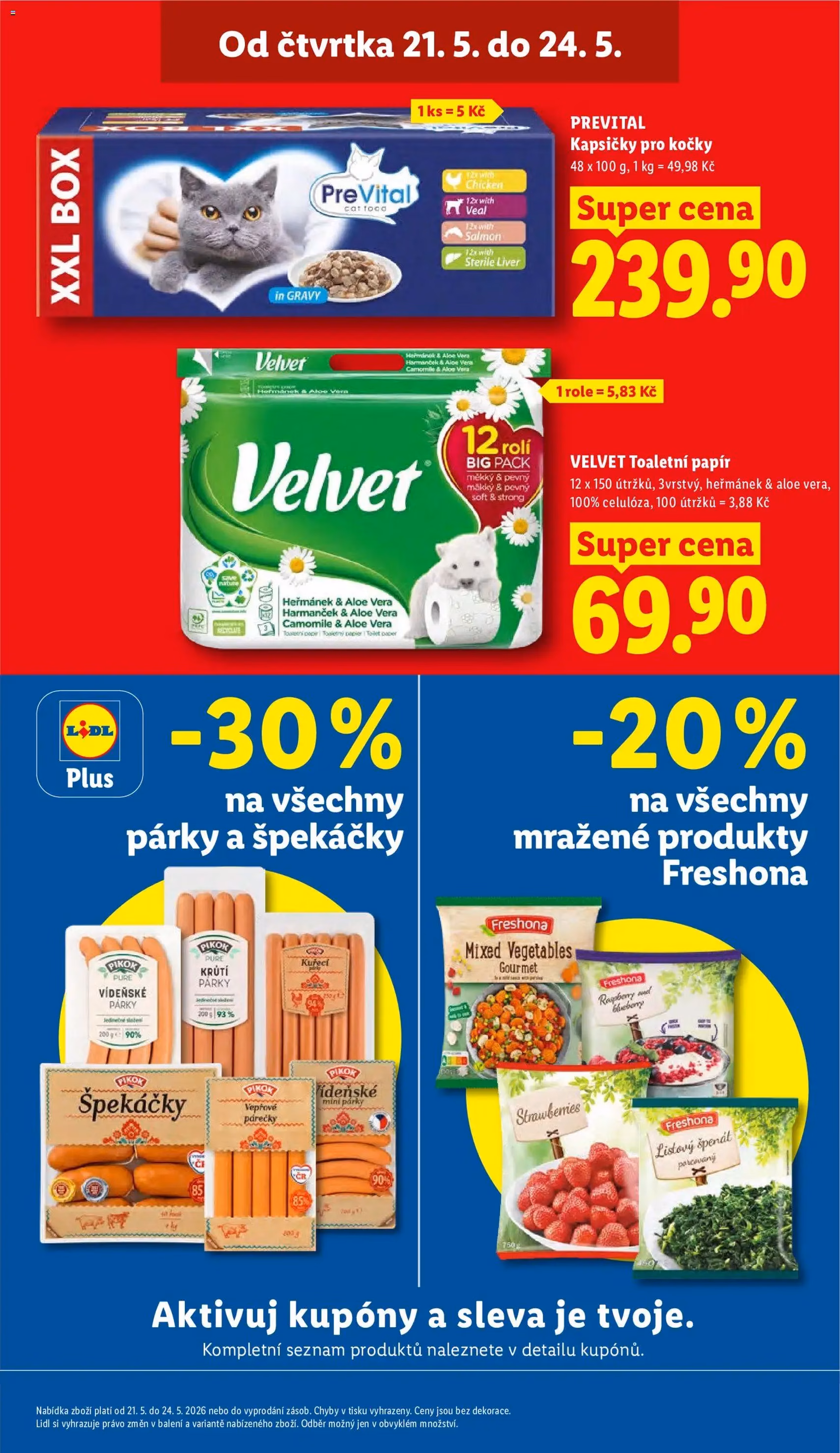 Lidl leták - platný leták od 21.05.2026 strana 3 z 47