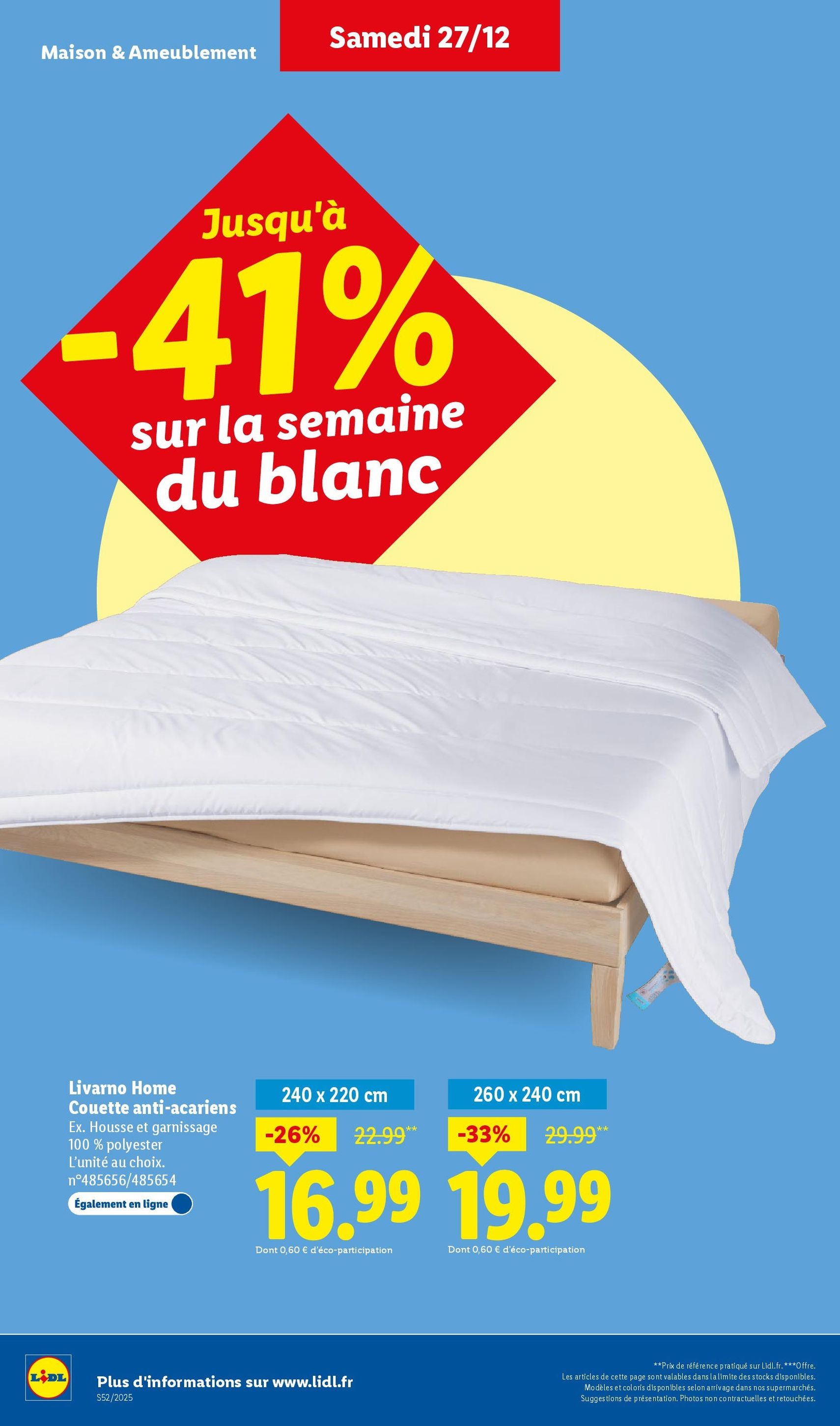 LIDL catalogue semaine 52 - brochure valable à partir du 27/12/2025, page 38 sur 84