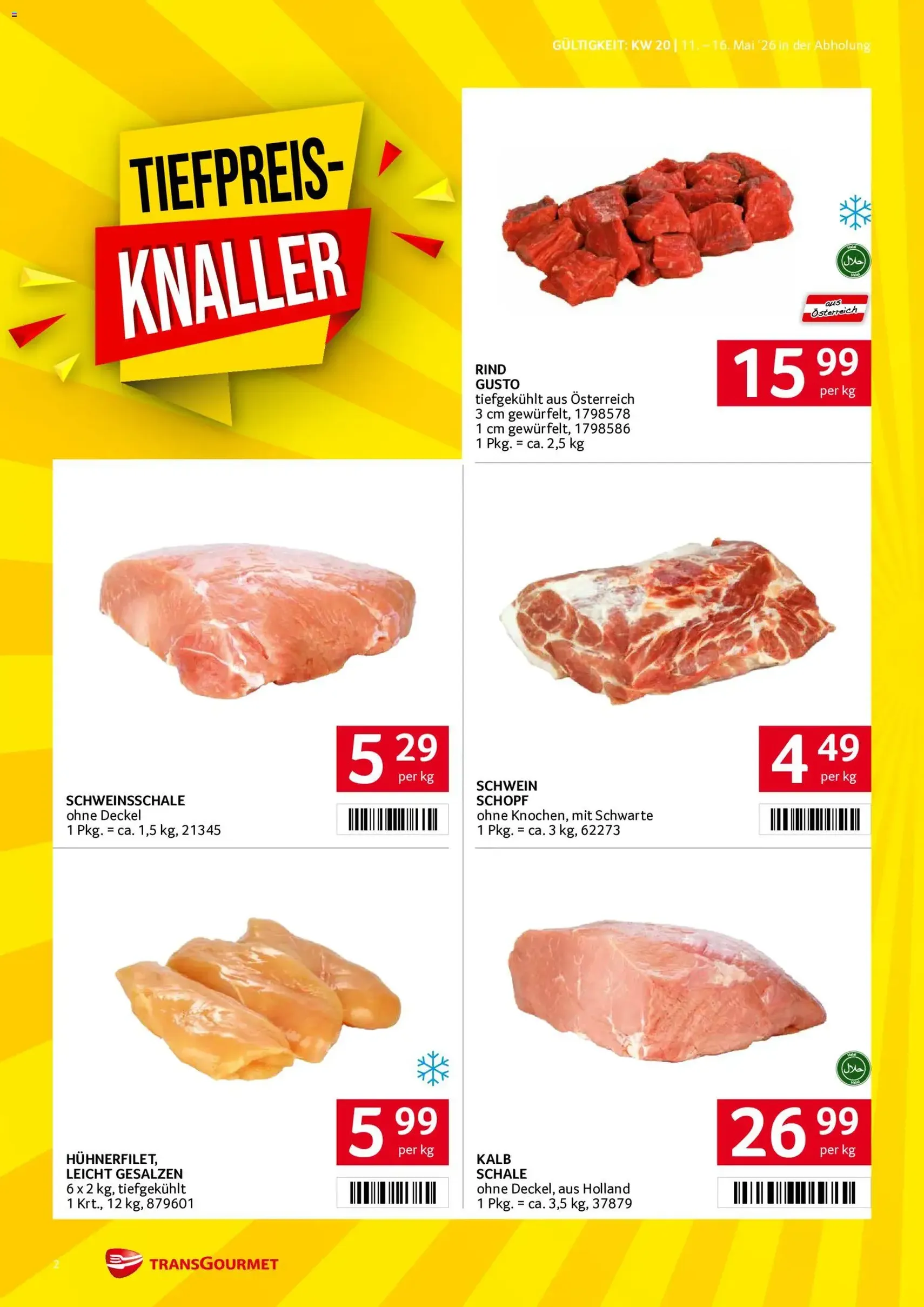 Transgourmet Flugblatt - Gültiger Prospekt ab 11.05.2026, Seite 2 von insgesamt 40