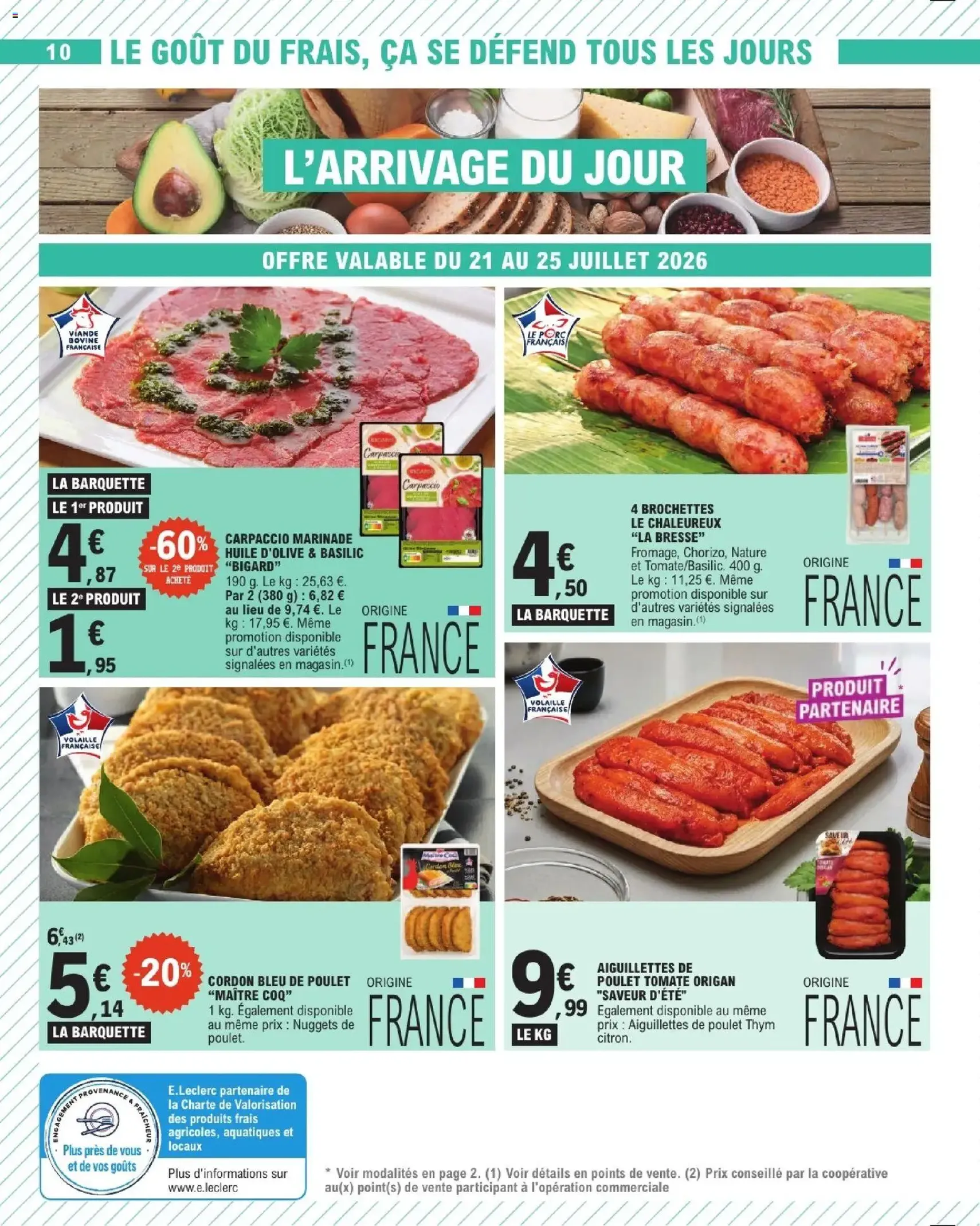 E.Leclerc catalogue - brochure valable à partir du 21/07/2026, page 10 sur 28