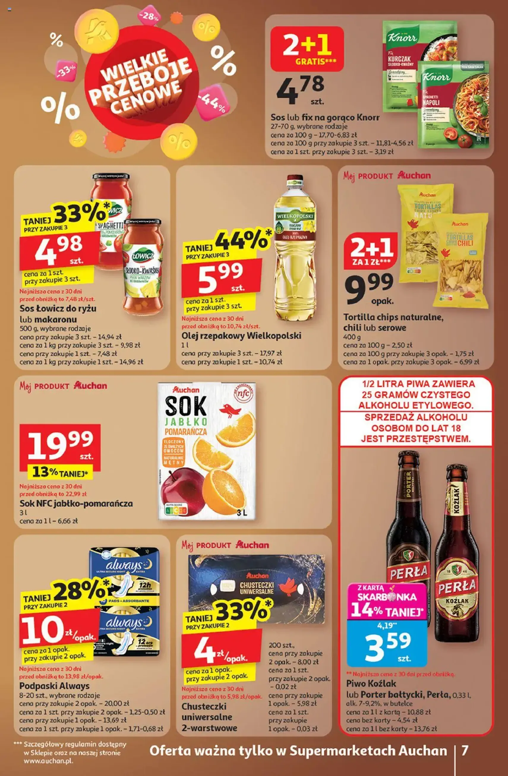 Auchan Gazetka - ważny gazetka od 23.10.2025 strona 7 z 8 Auchan Gazetka - ważny gazetka od 23.10.2025 strona 7 z 8