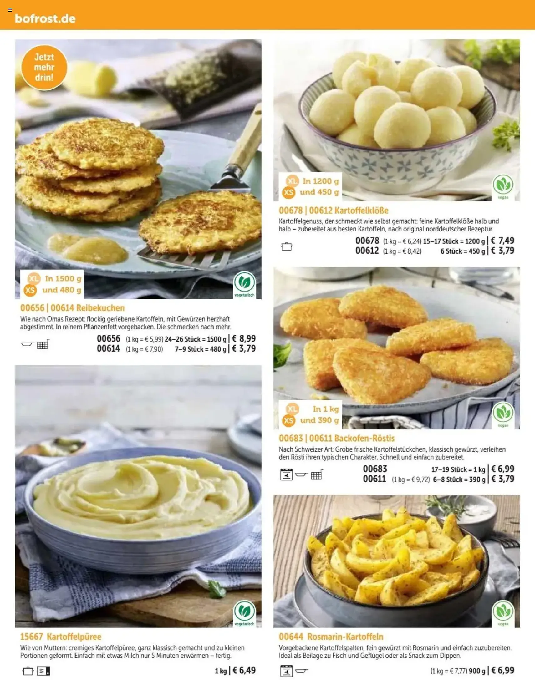 Bofrost Katalog - Gültiger Prospekt ab 07.09.2025, Seite 46 von insgesamt 148 Bofrost Katalog - Gültiger Prospekt ab 07.09.2025, Seite 46 von insgesamt 148