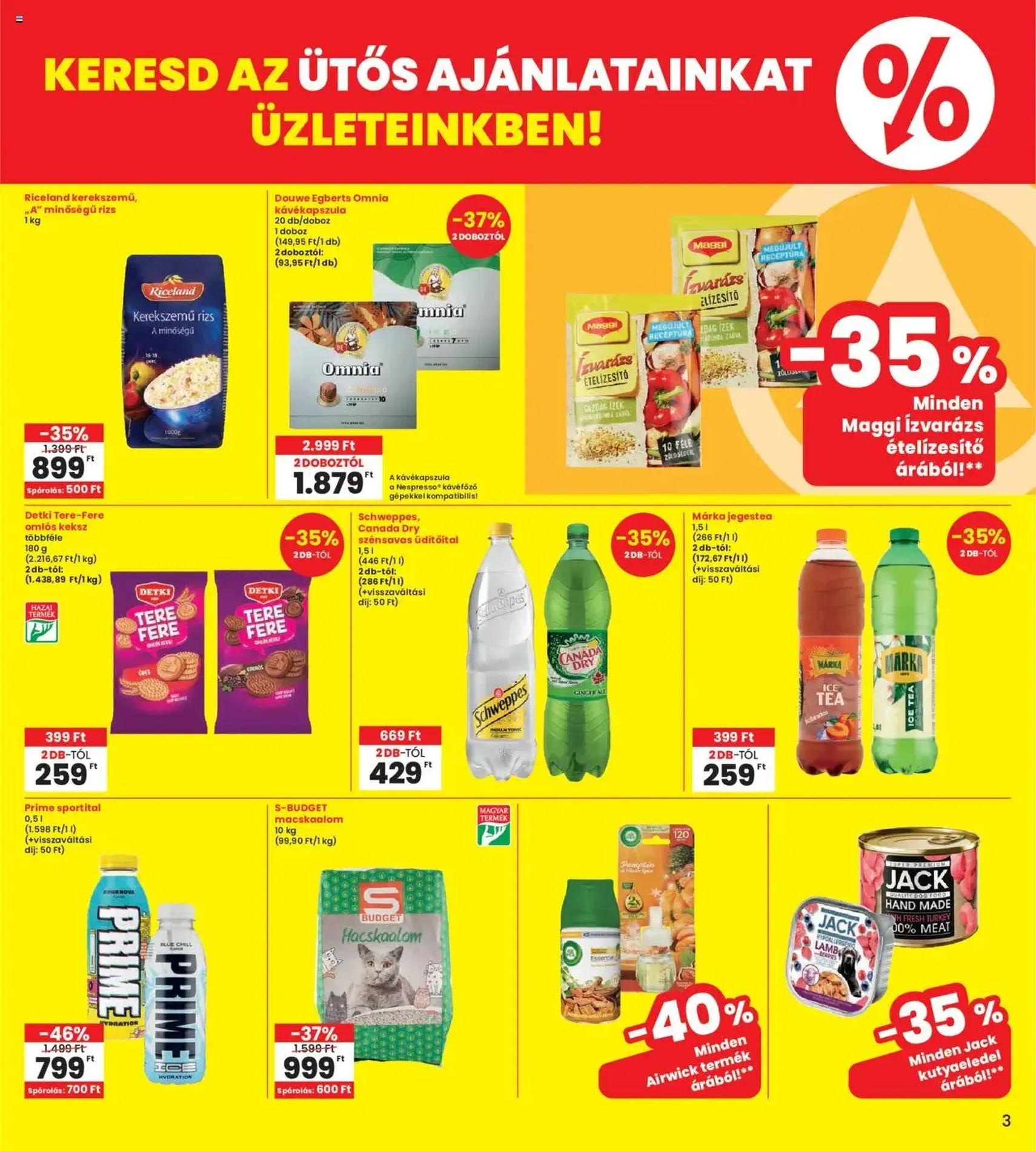 Interspar Akciós újság - 2025.10.24. érvényes szórólap 3 oldal 19 oldalból Interspar Akciós újság - 2025.10.24. érvényes szórólap 3 oldal 19 oldalból