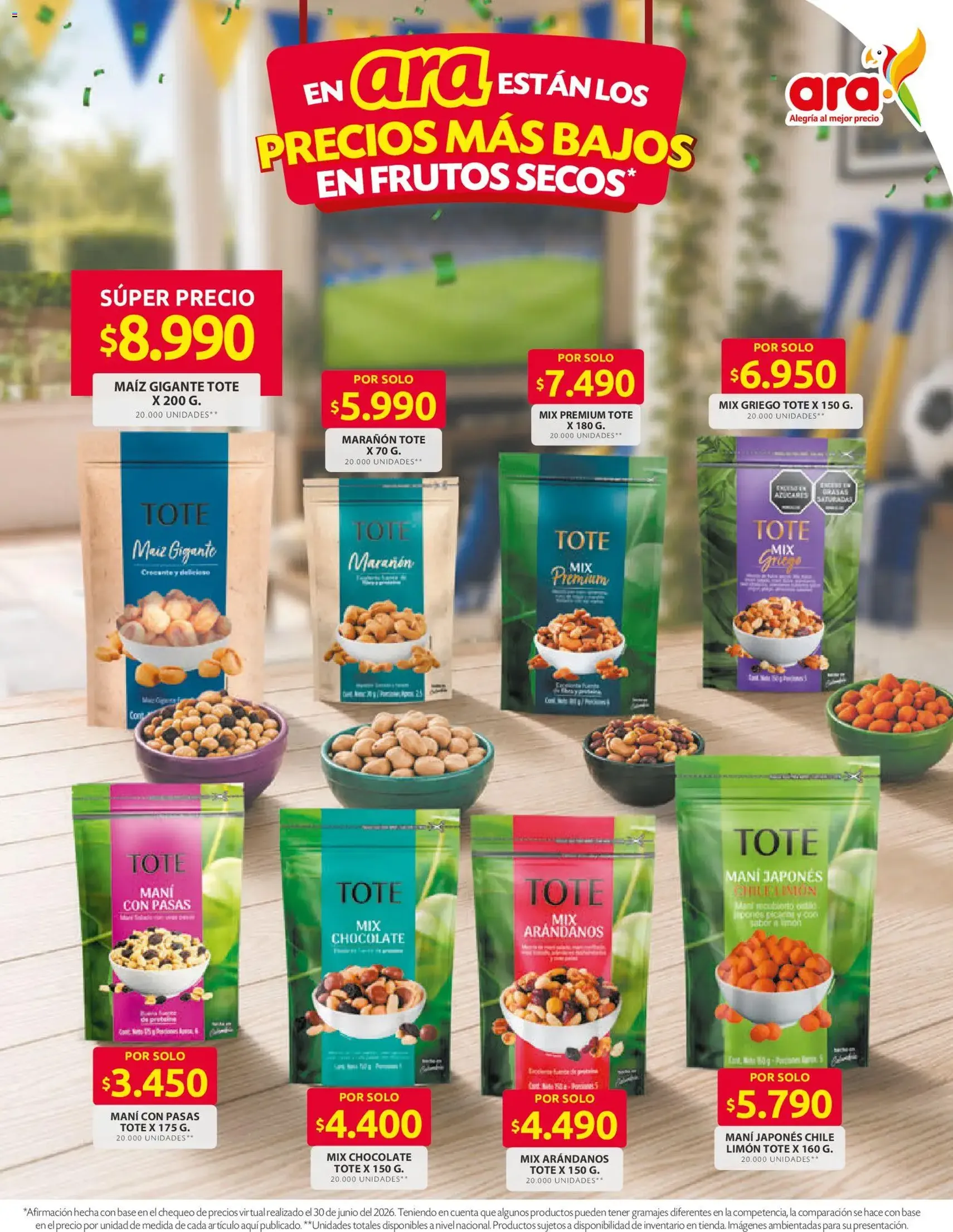 Ara catálogo Ahorra con precios bajos y ofertas - folleto válido desde 09/07/2026 página 3 de 16