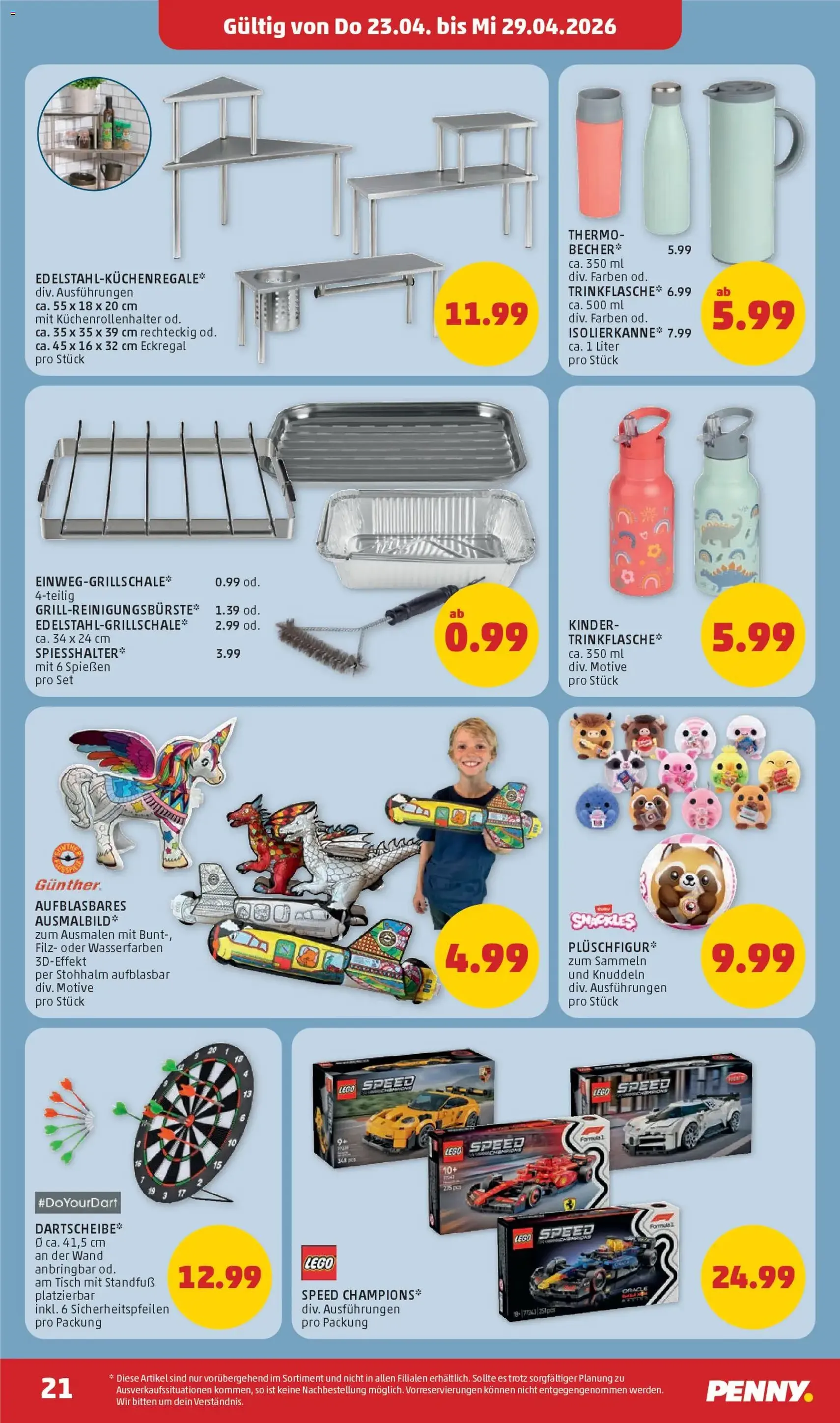 Penny Markt - Flugblatt - Gültiger Prospekt ab 23.04.2026, Seite 21 von insgesamt 28