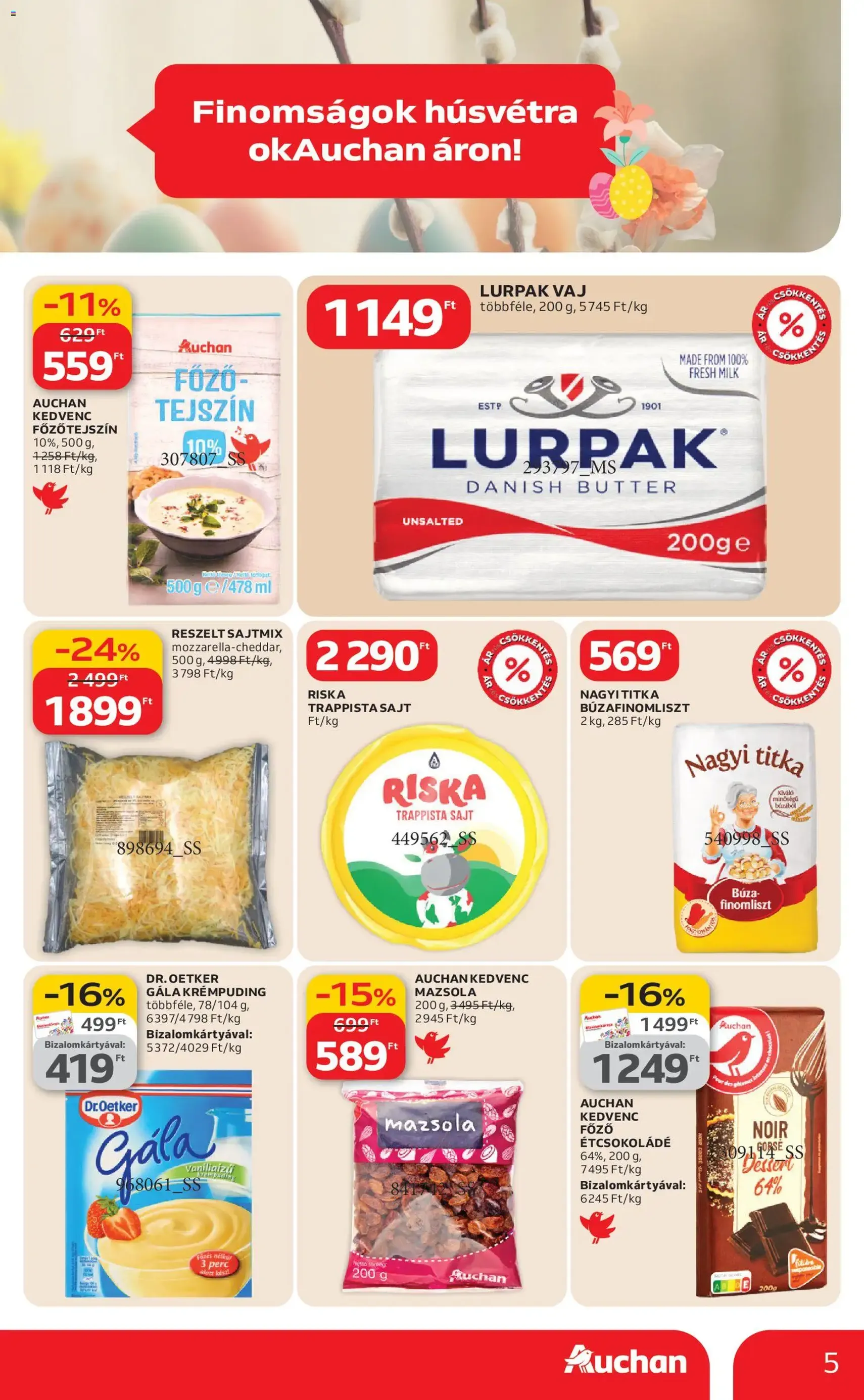 Auchan Akciós újság - 2026.02.19. érvényes szórólap 5 oldal 52 oldalból