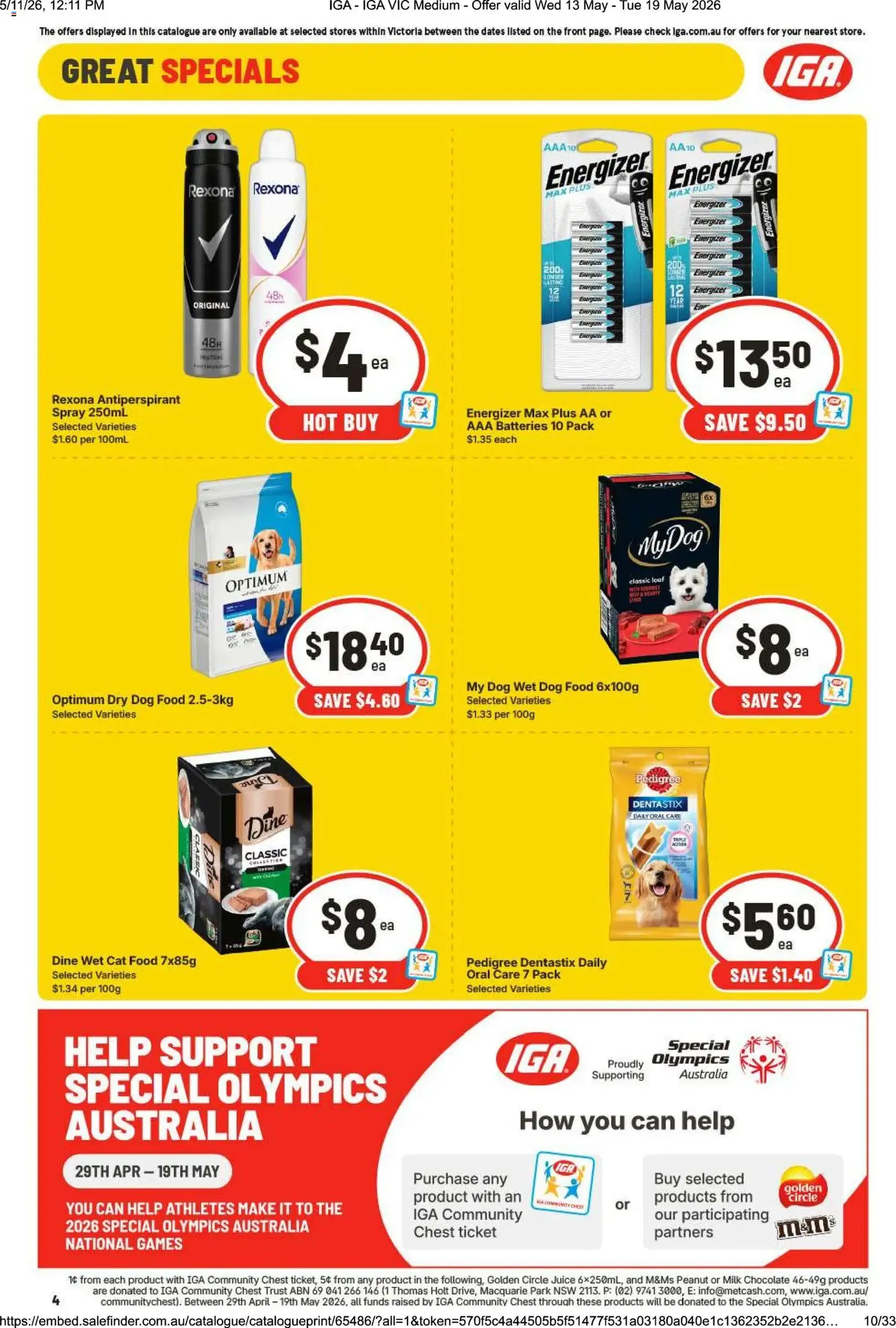 IGA catalogue - valid flyer from 13/05/2026, page 5 of 16