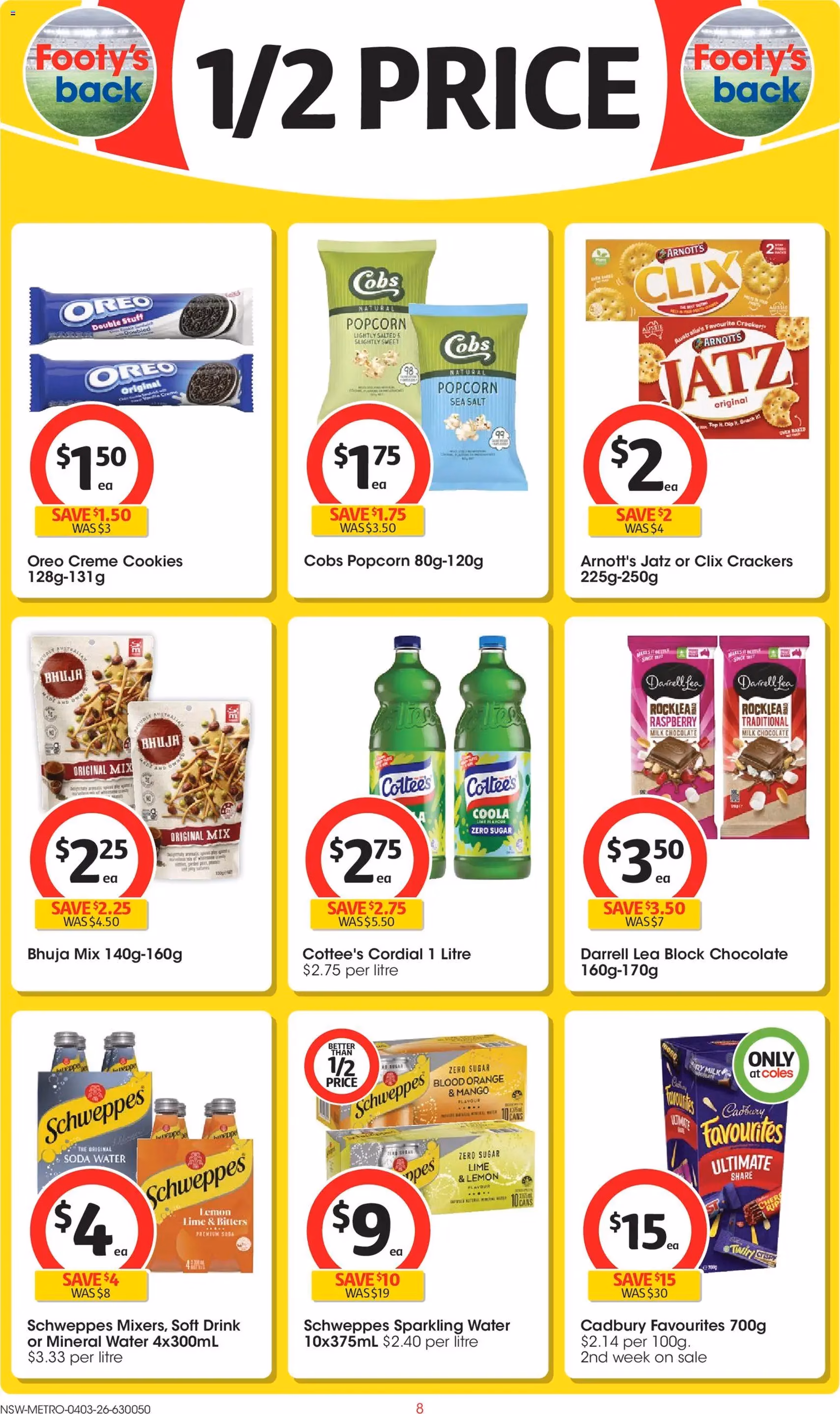 Coles catalogue - valid flyer from 04/03/2026, page 8 of 47