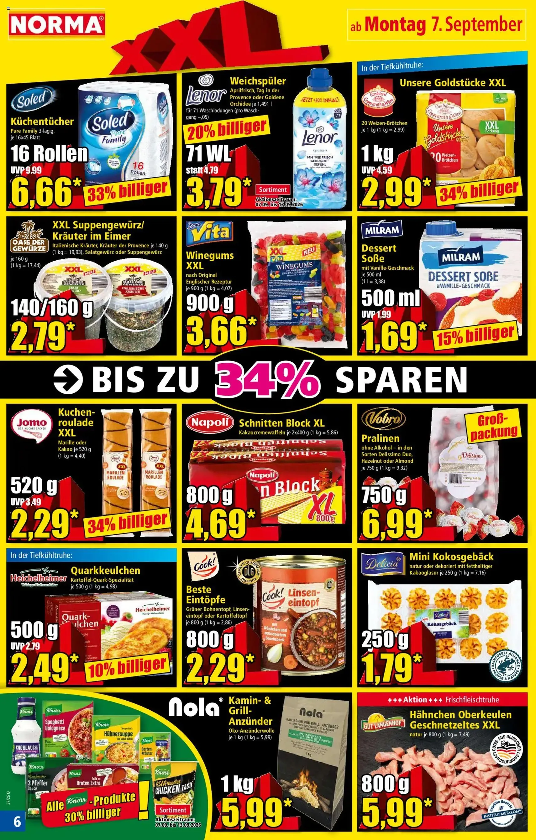 Norma Prospekt - Gültiger Prospekt ab 07.09.2026, Seite 6 von insgesamt 25