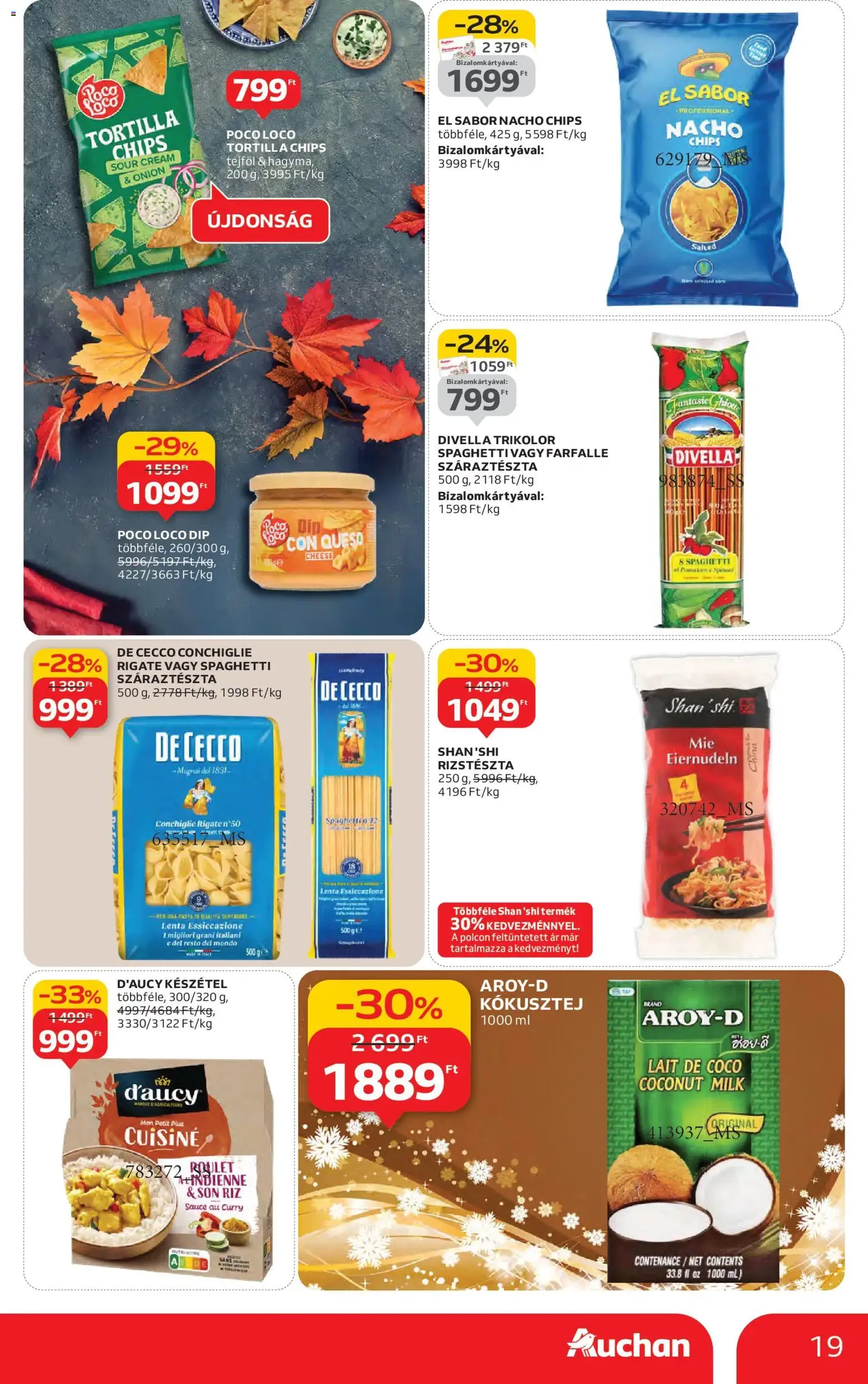 Auchan Akciós újság - 2025.11.27. érvényes szórólap 19 oldal 82 oldalból