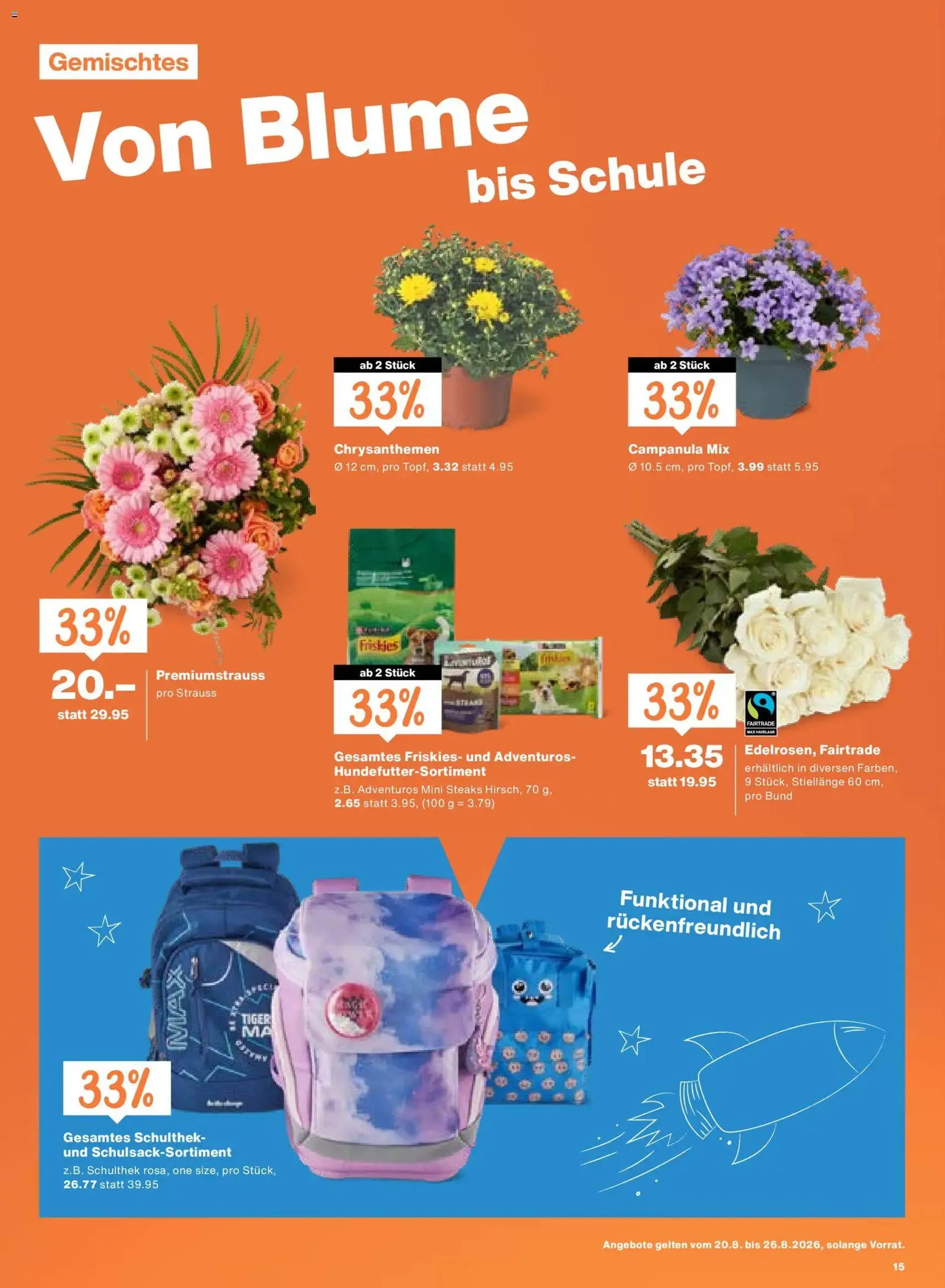 Migros aktionen - Gültiger Prospekt ab 20.08.2026, Seite 15 von insgesamt 20