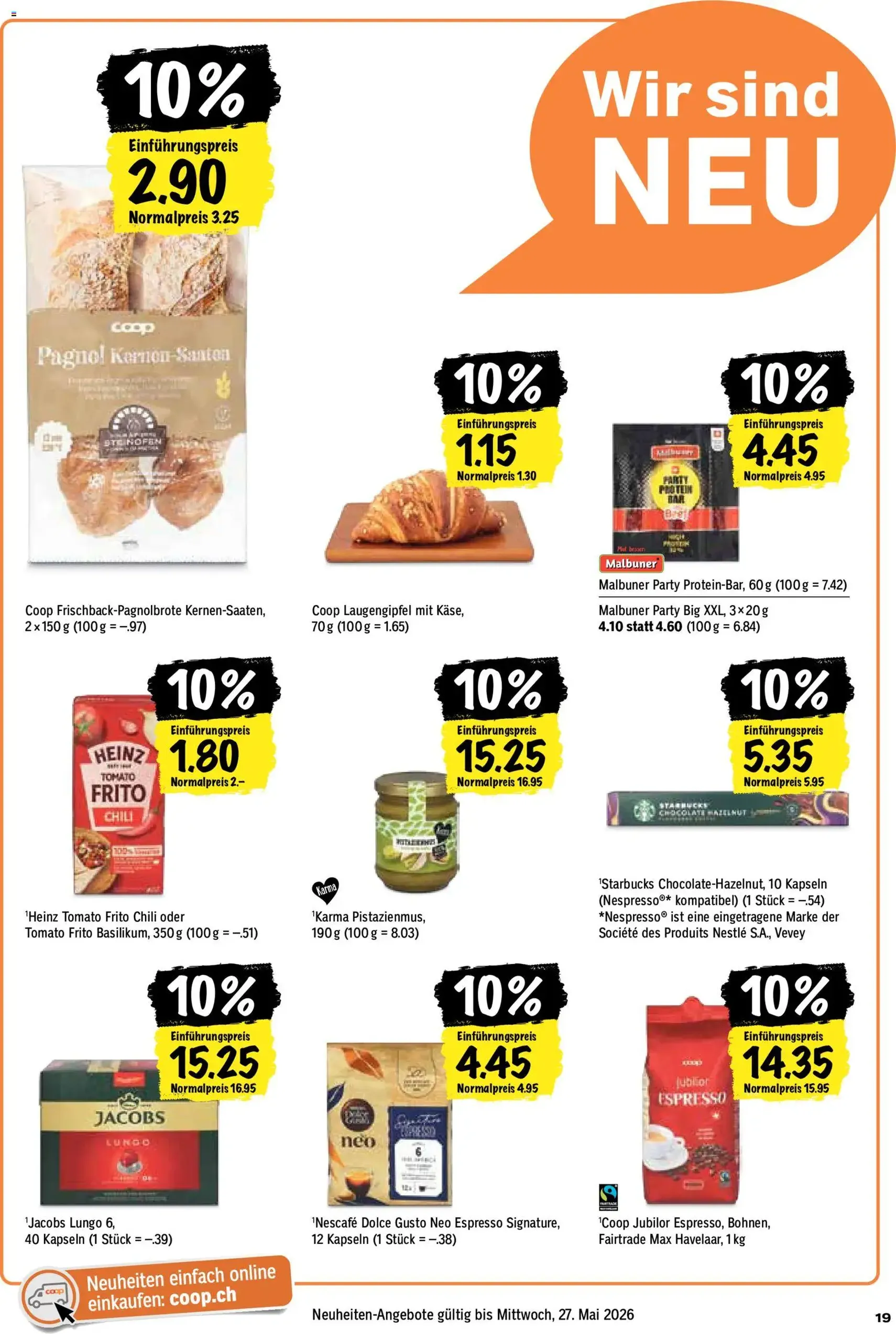 Coop aktionen - Gültiger Prospekt ab 12.05.2026, Seite 19 von insgesamt 24