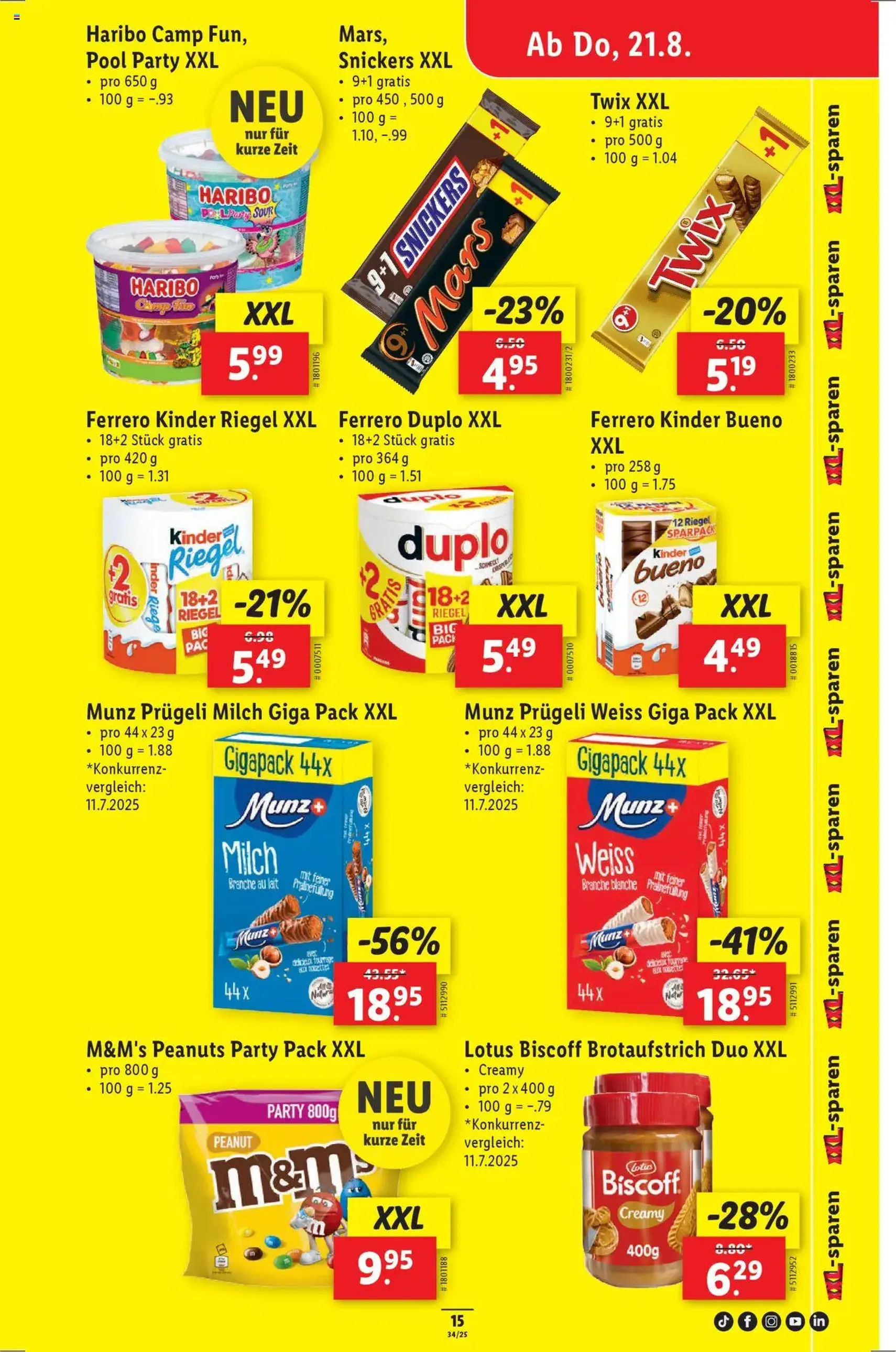 Lidl Aktionen - Gültiger Prospekt ab 21.08.2025, Seite 17 von insgesamt 34
