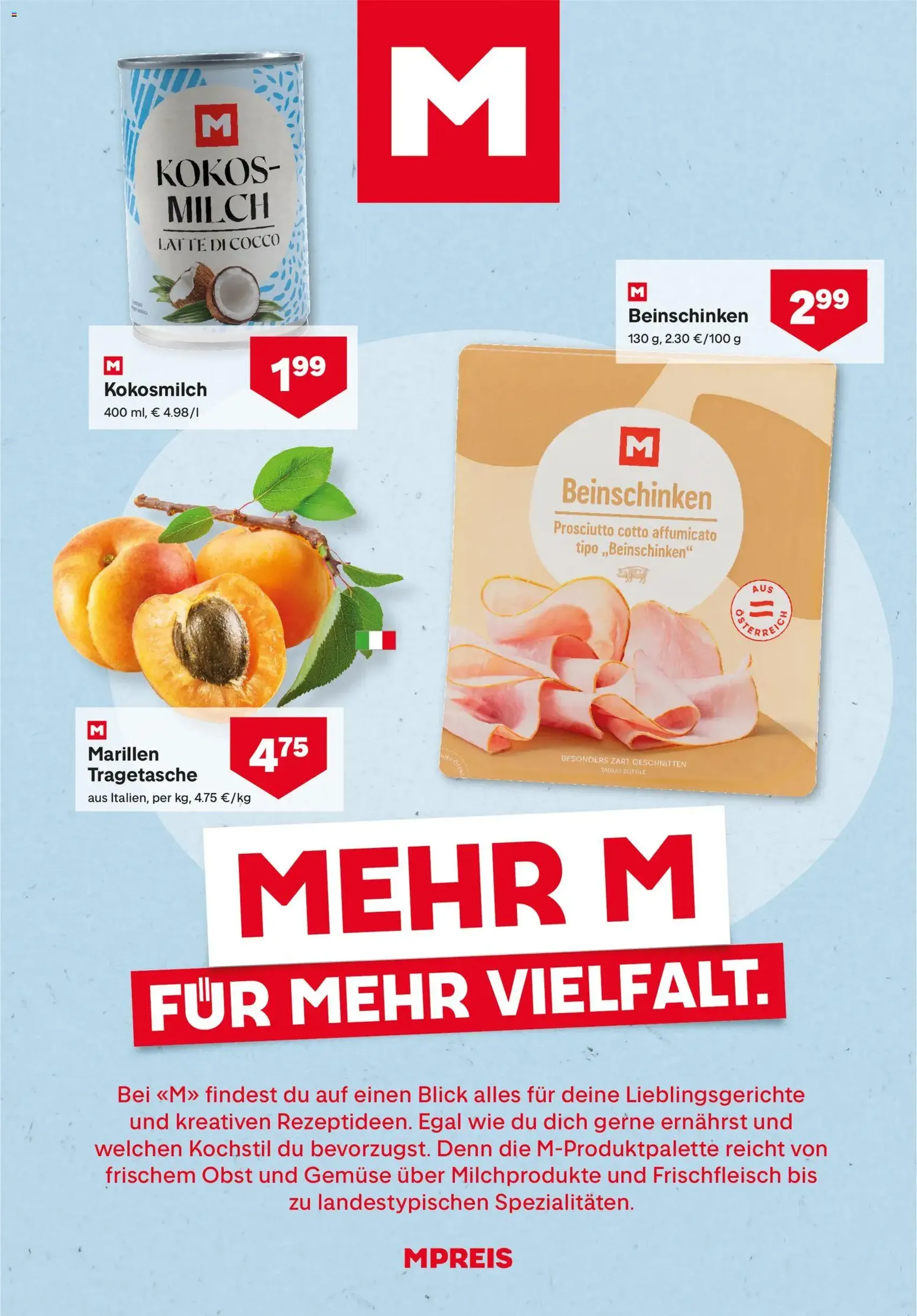 MPREIS Flugblatt - Gültiger Prospekt ab 23.07.2026, Seite 7 von insgesamt 20