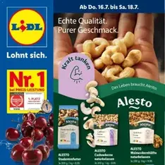 Lidl - Flugblatt - Prospekt Vorschau gültig ab 16.07.2026