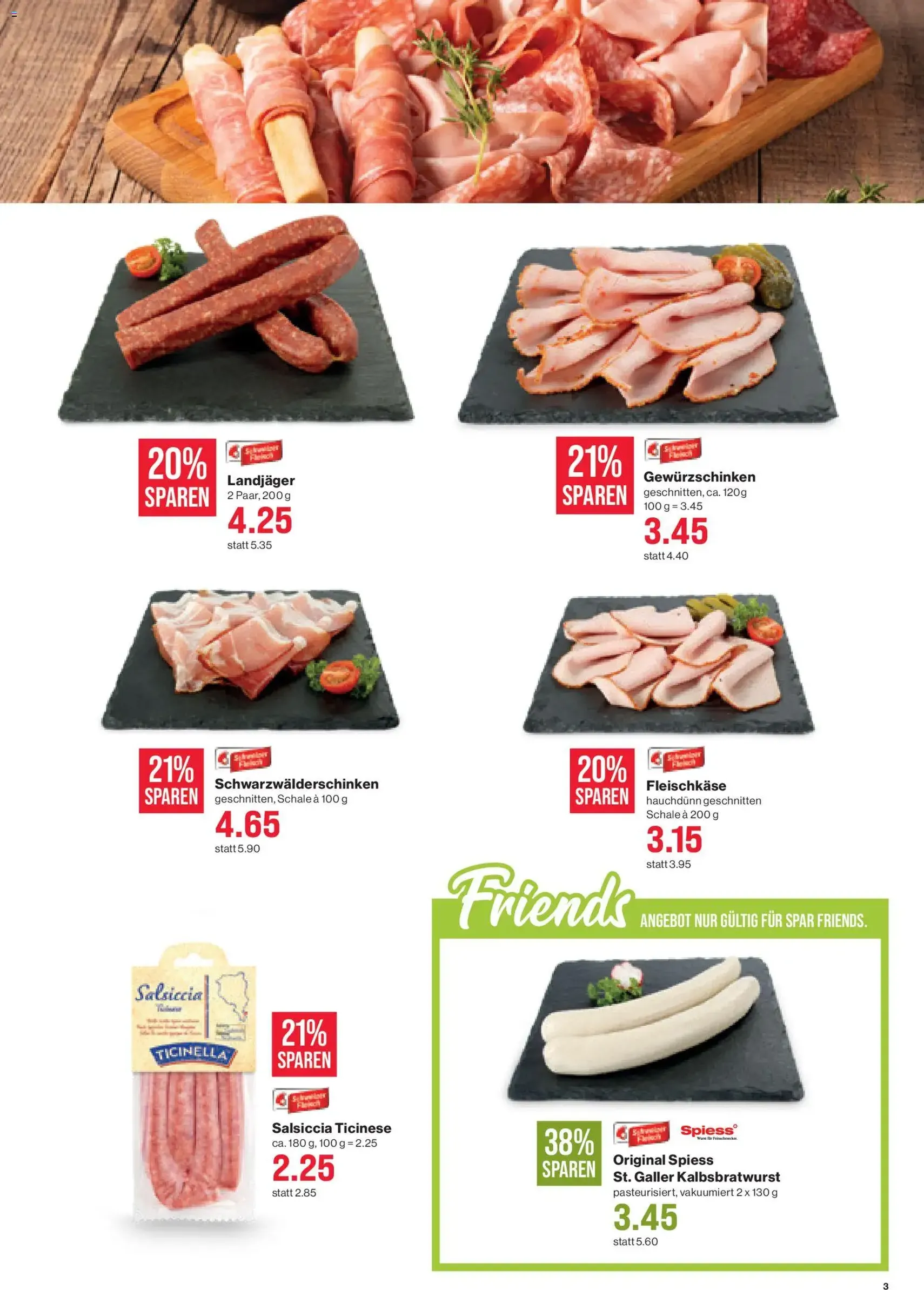 SPAR aktionen - Gültiger Prospekt ab 07.05.2026, Seite 3 von insgesamt 19