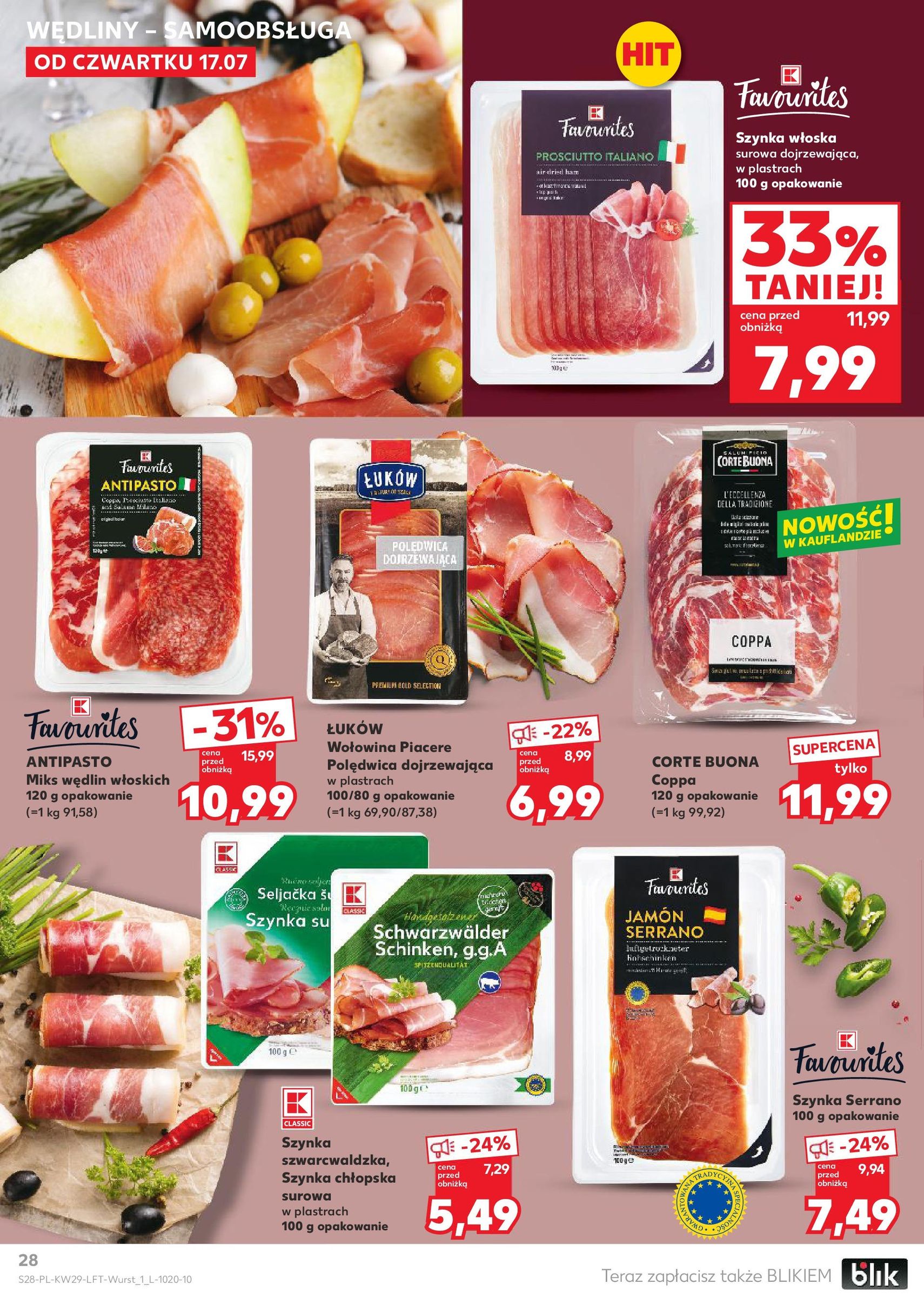 Kaufland gazetka - ważny gazetka od 17.07.2025 strona 28 z 53 Kaufland gazetka - ważny gazetka od 17.07.2025 strona 28 z 53