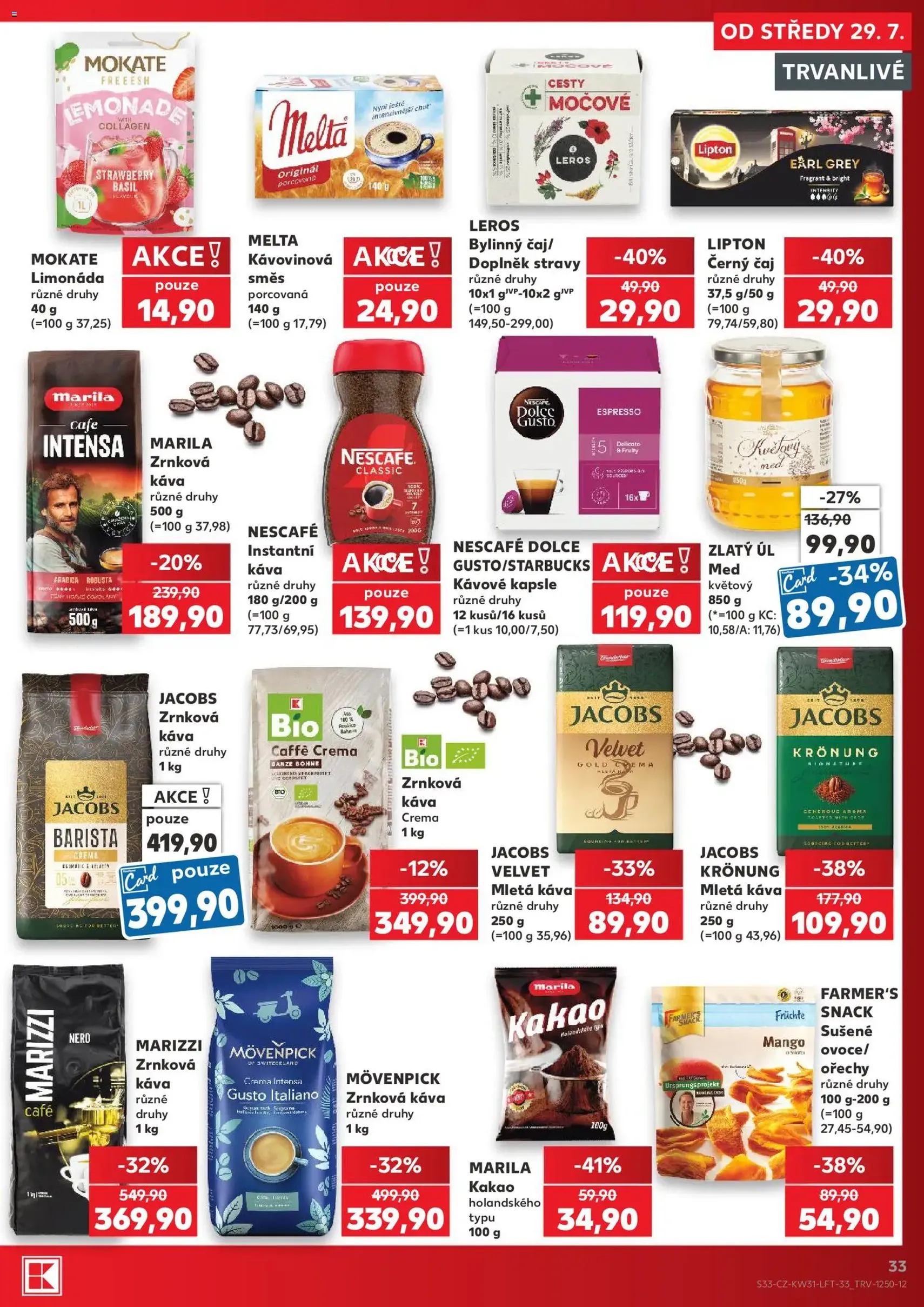 Kaufland leták - platný leták od 29.07.2026 strana 33 z 54