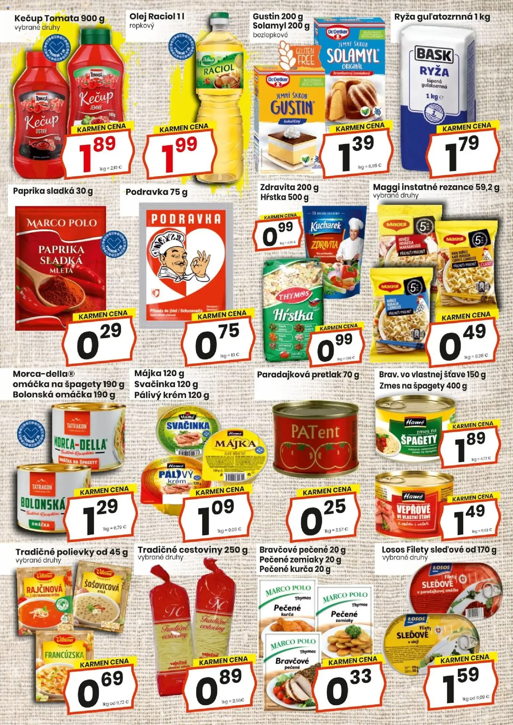 KARMEN CBA leták - platný leták od 16.04.2026 strana 9 z 16