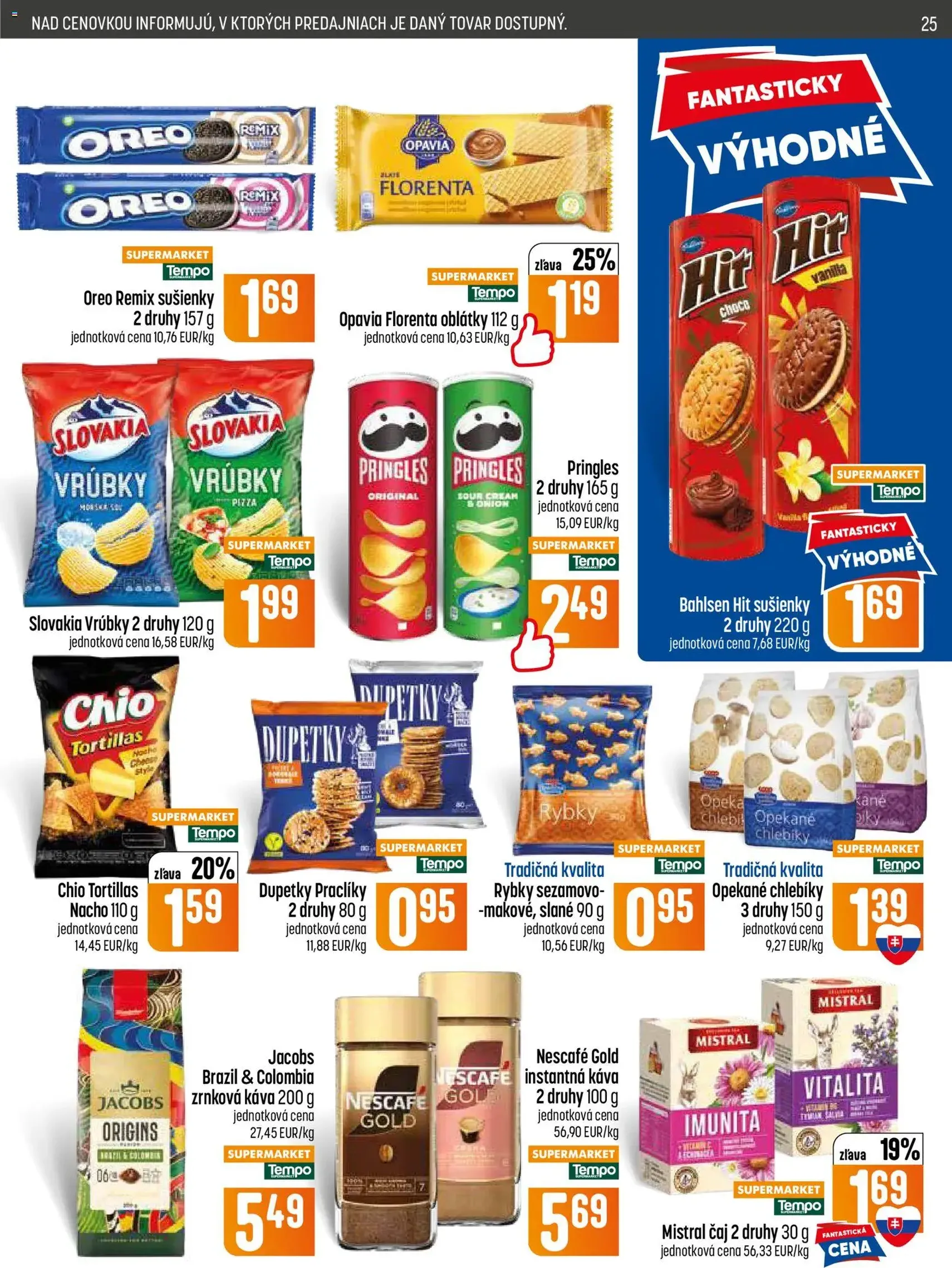 COOP Jednota leták - platný leták od 25.06.2026 strana 25 z 32