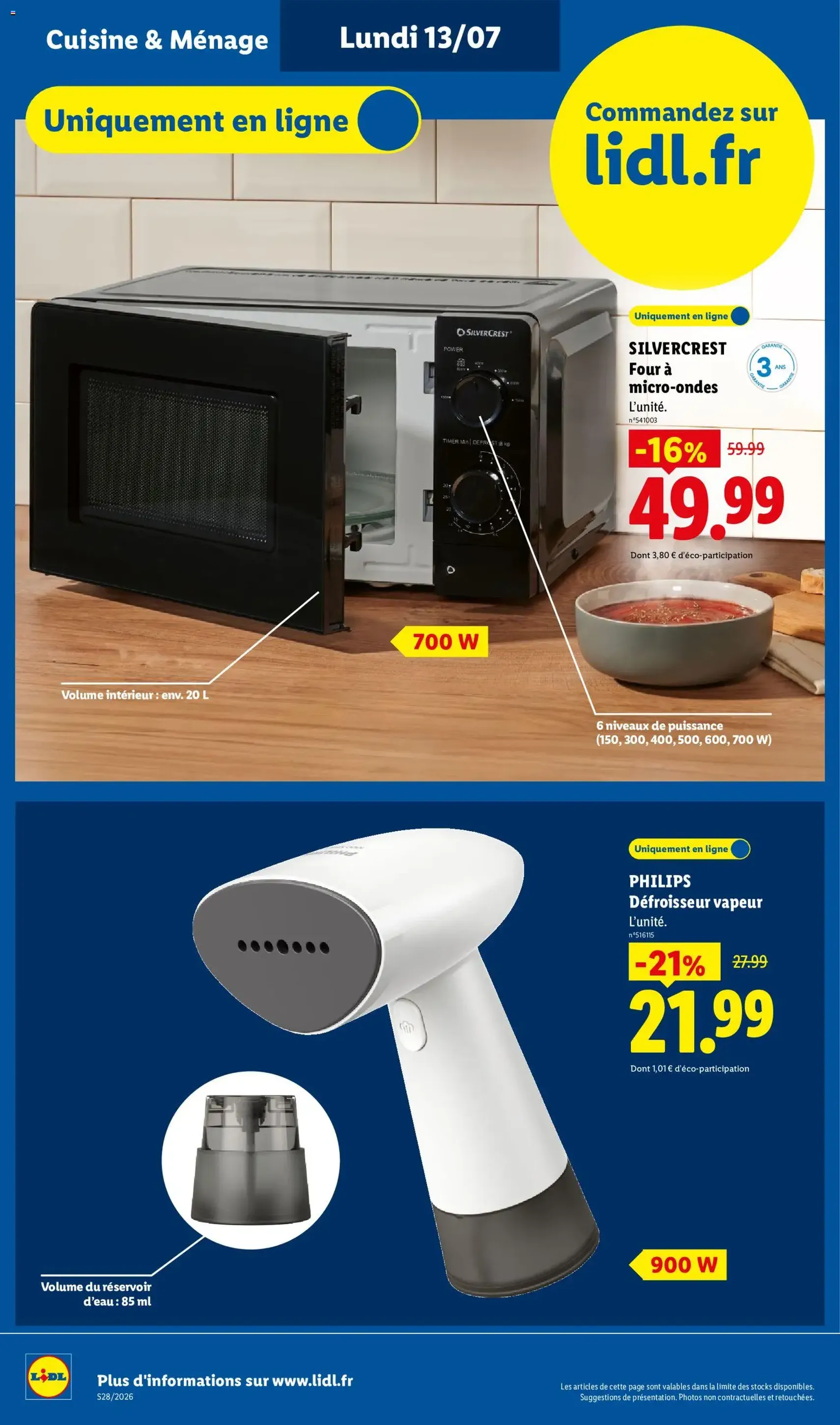 LIDL catalogue - brochure valable à partir du 09/07/2026, page 64 sur 68