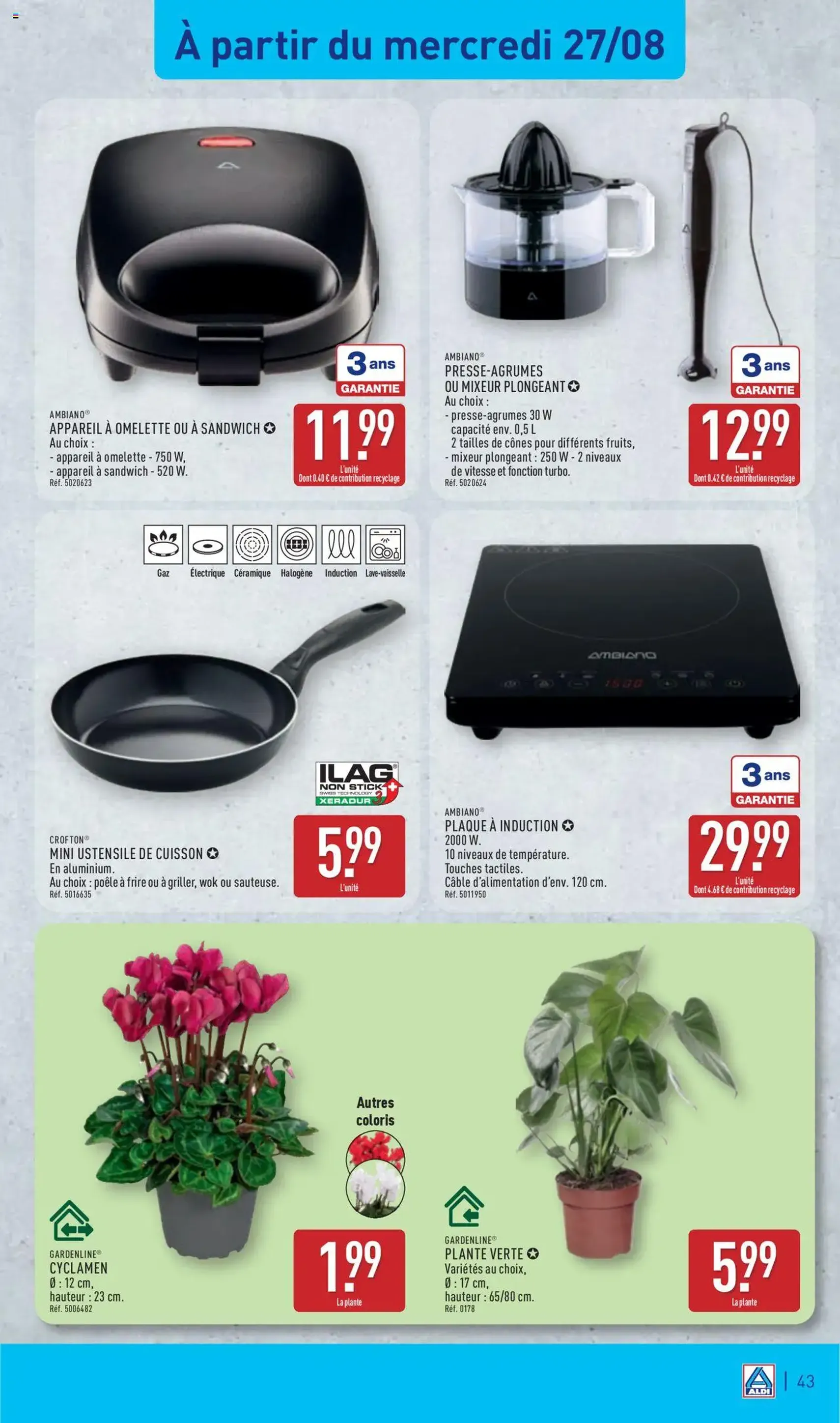 Aldi catalogue semaine 35 - brochure valable à partir du 26/08/2025, page 46 sur 55