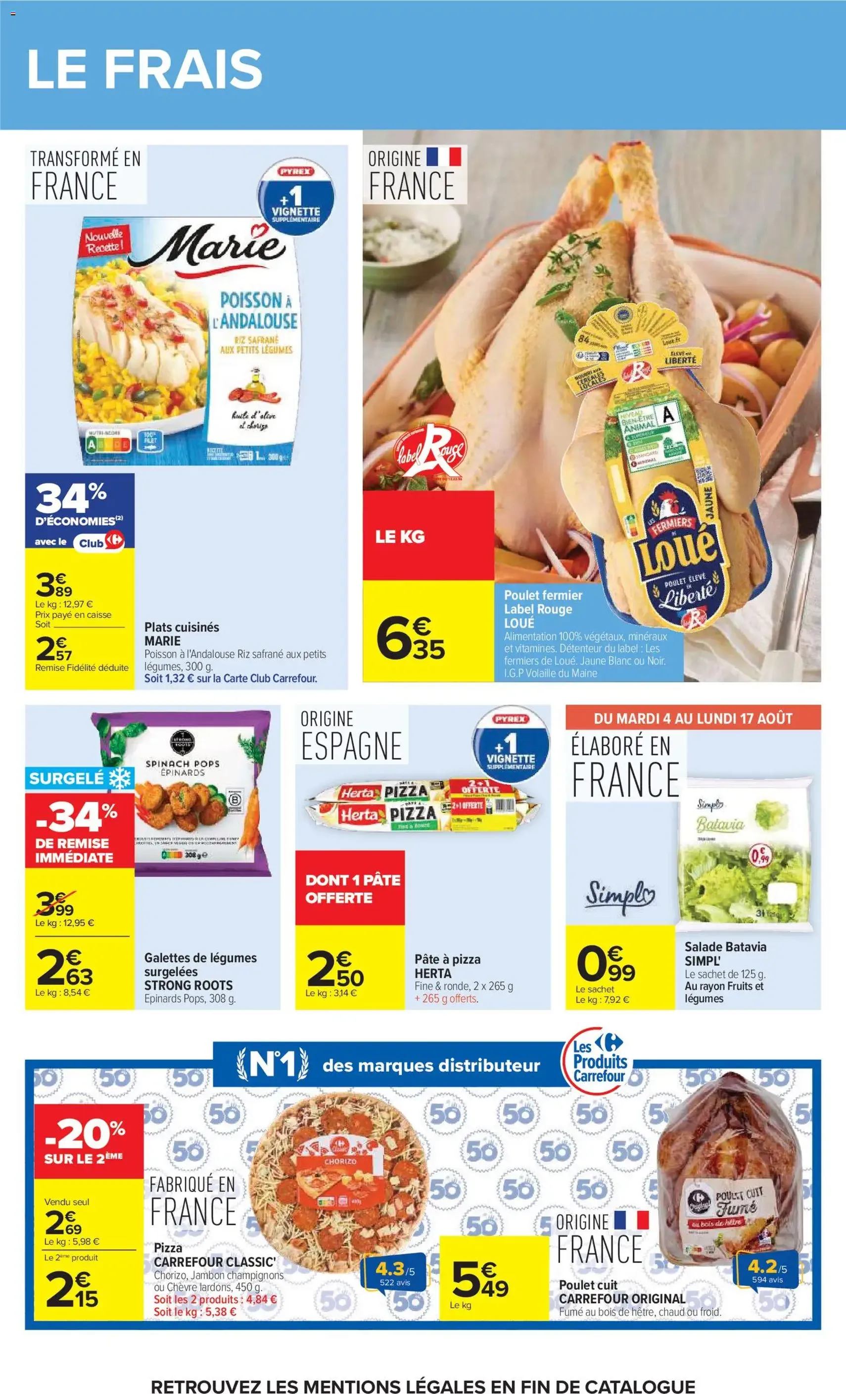 Carrefour catalogue - brochure valable à partir du 04/08/2026, page 39 sur 79