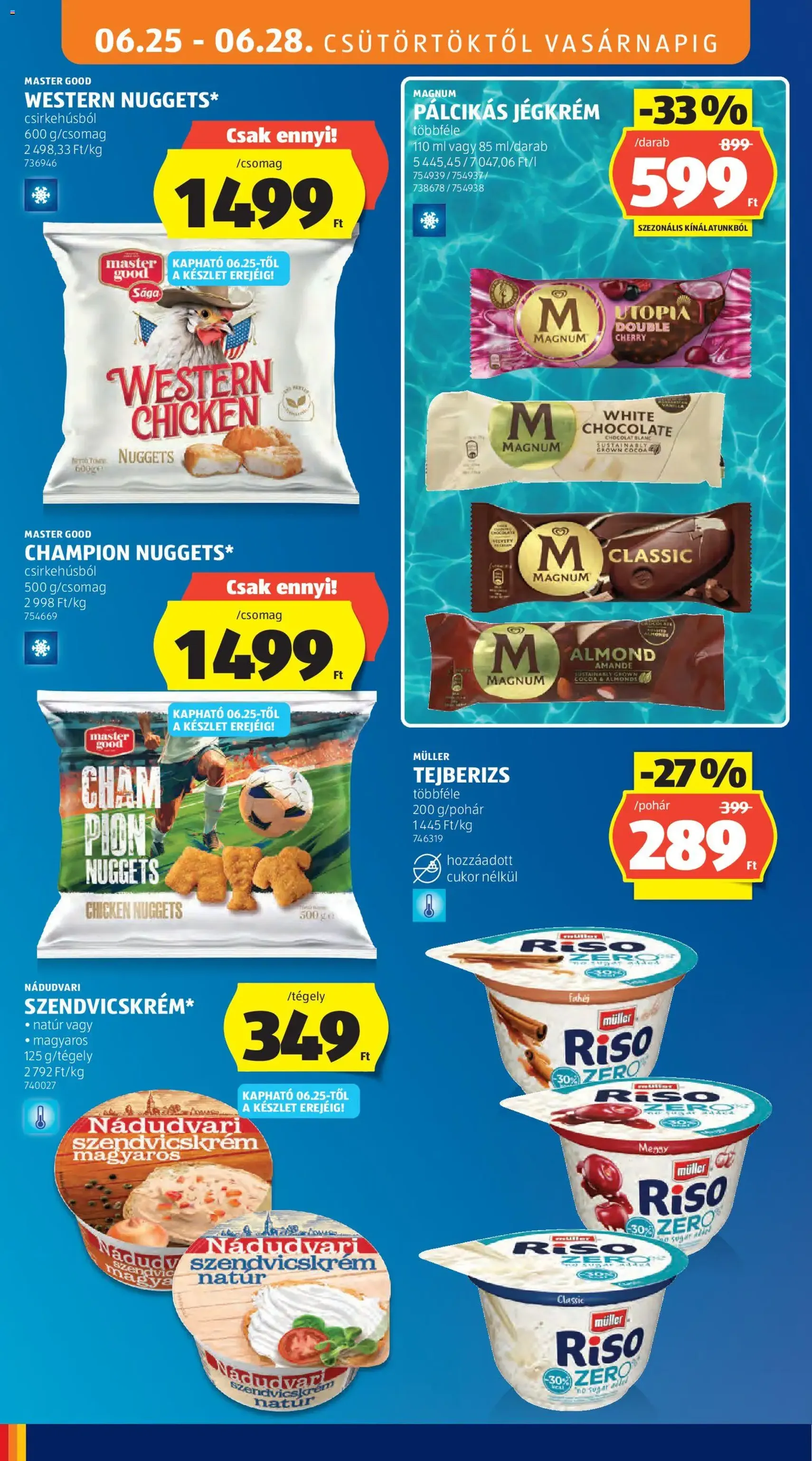 Aldi akciós újság - 2026.06.25. érvényes szórólap 16 oldal 62 oldalból