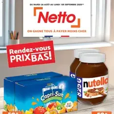 Netto catalogue - Prévisualisation du catalogue valable à partir du 26/08/2025