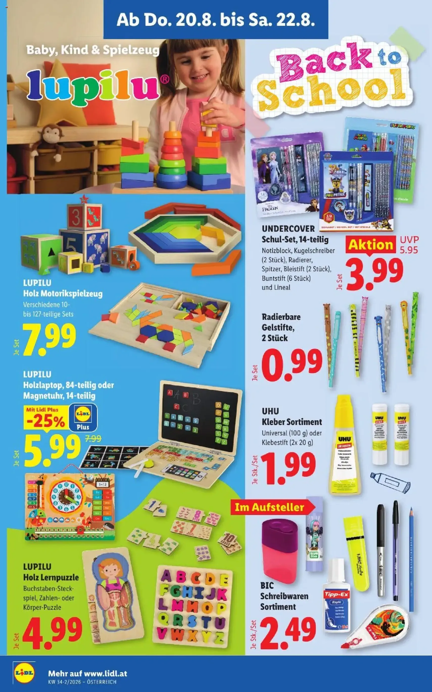 Lidl - Flugblatt - Gültiger Prospekt ab 20.08.2026, Seite 26 von insgesamt 55