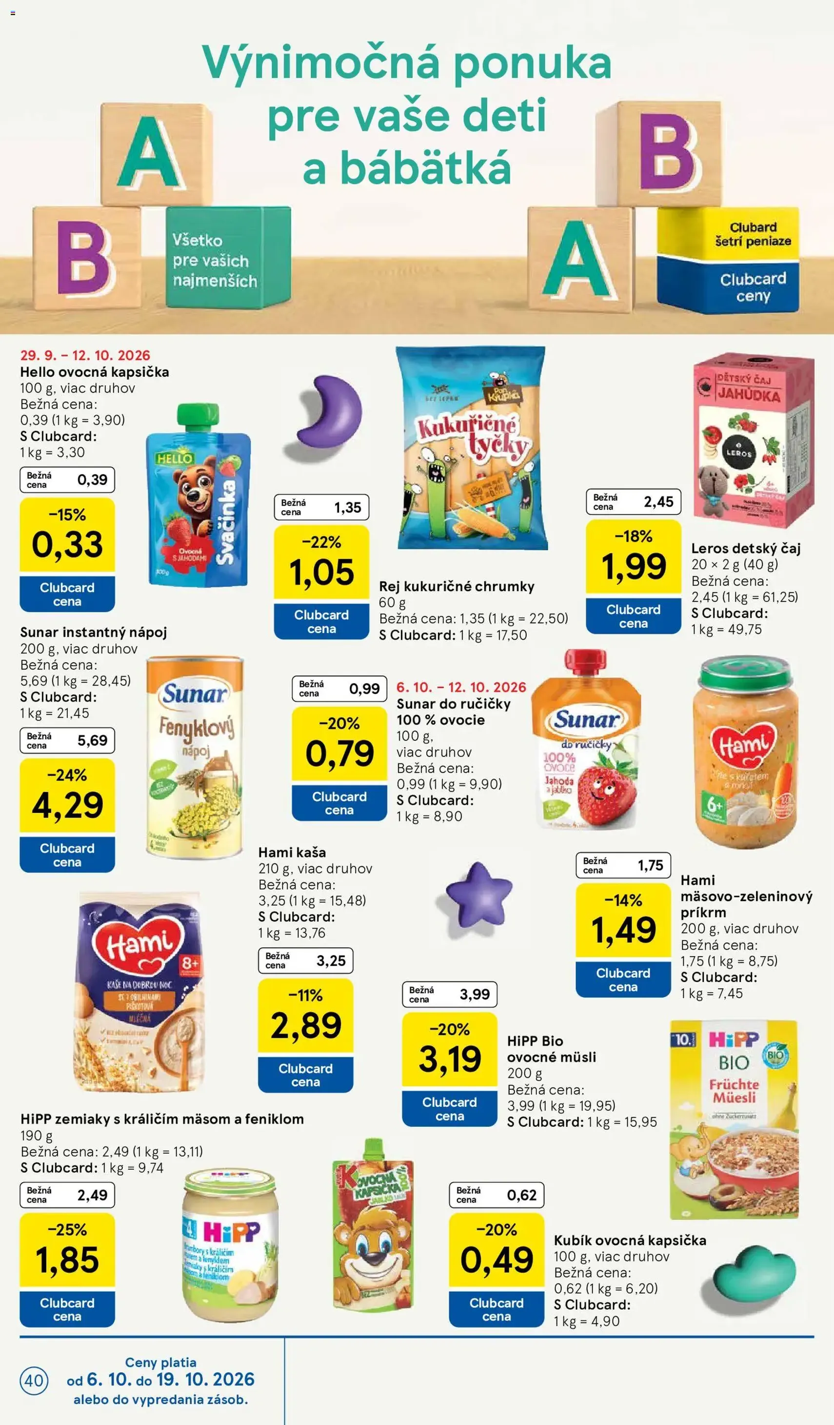 Tesco Hypermarket - leták - platný leták od 07.10.2026 strana 40 z 51