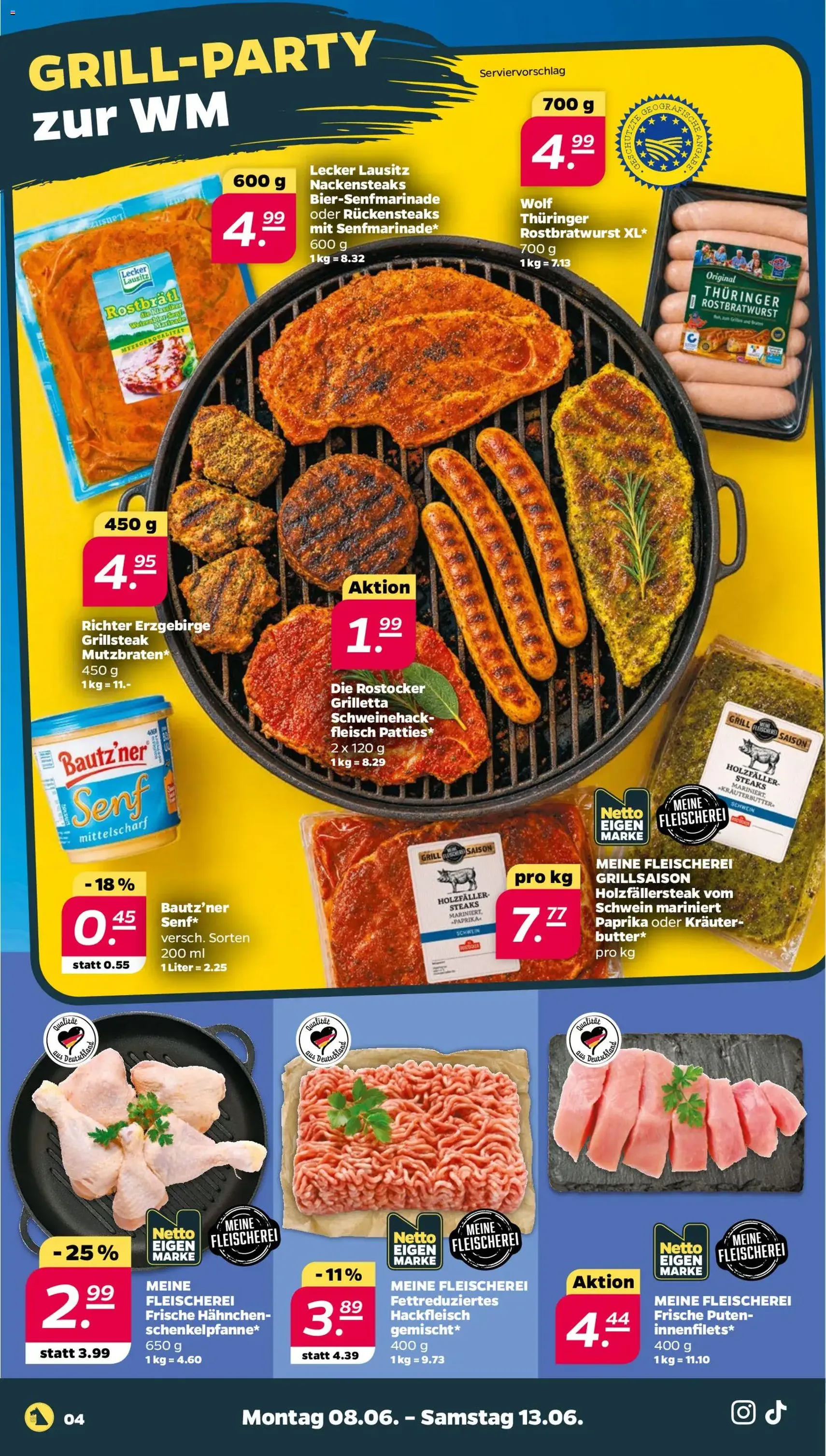 Netto Prospekt - Gültiger Prospekt ab 08.06.2026, Seite 4 von insgesamt 33