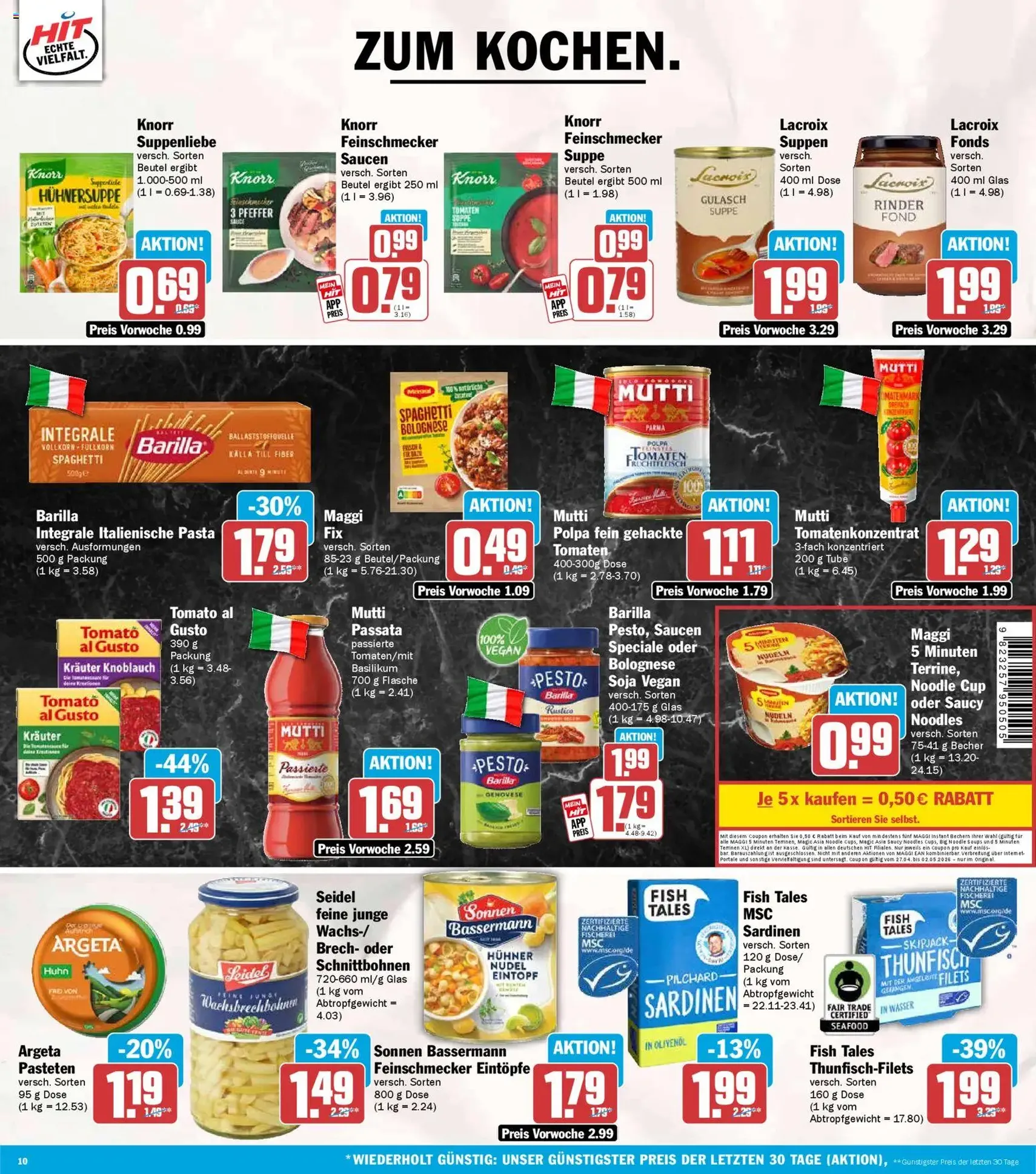 HIT Prospekt - Gültiger Prospekt ab 27.04.2026, Seite 10 von insgesamt 19