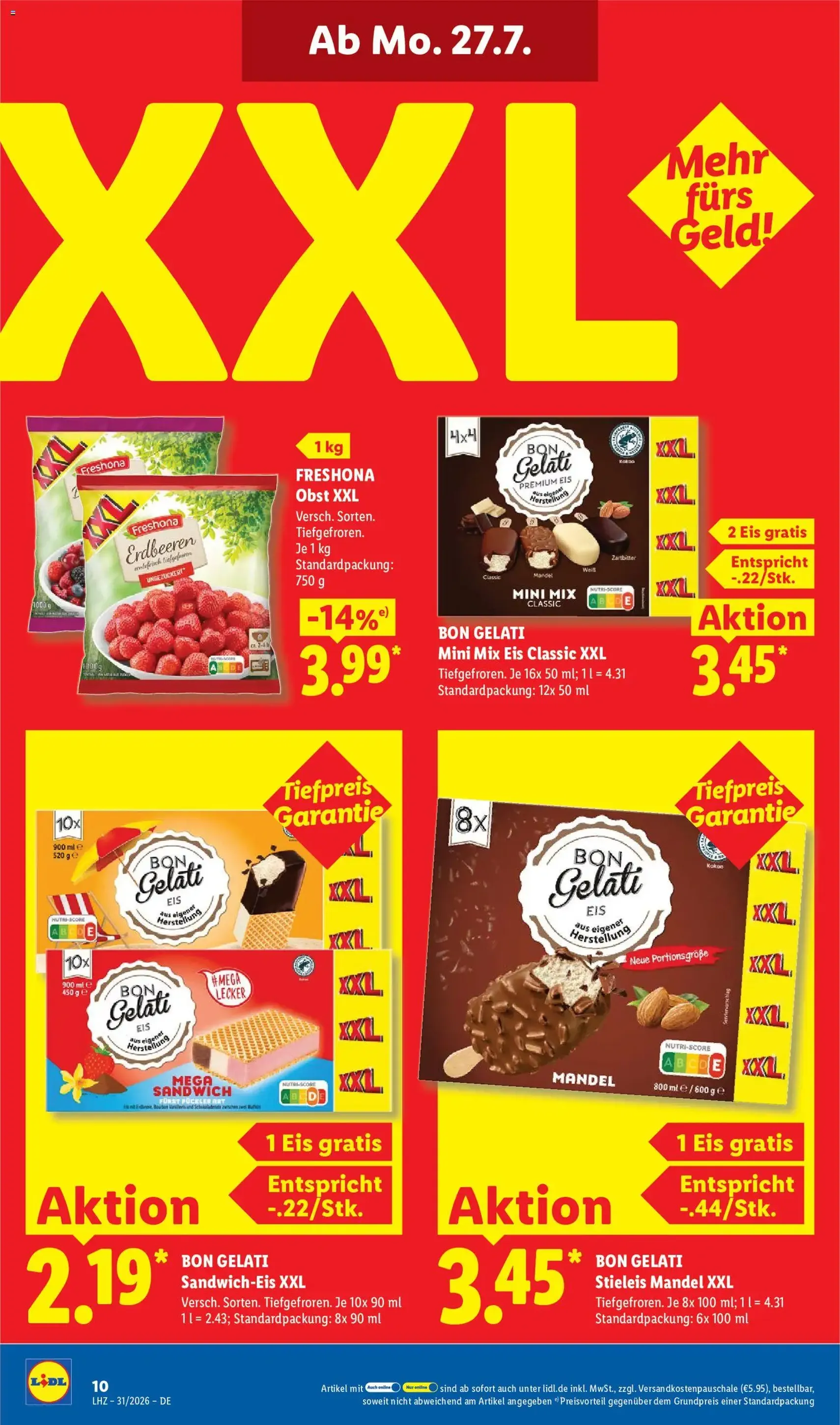 Lidl Prospekt - Gültiger Prospekt ab 27.07.2026, Seite 20 von insgesamt 69