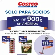 Vista previa del folleto Costco catálogo válido desde 27/10/2025