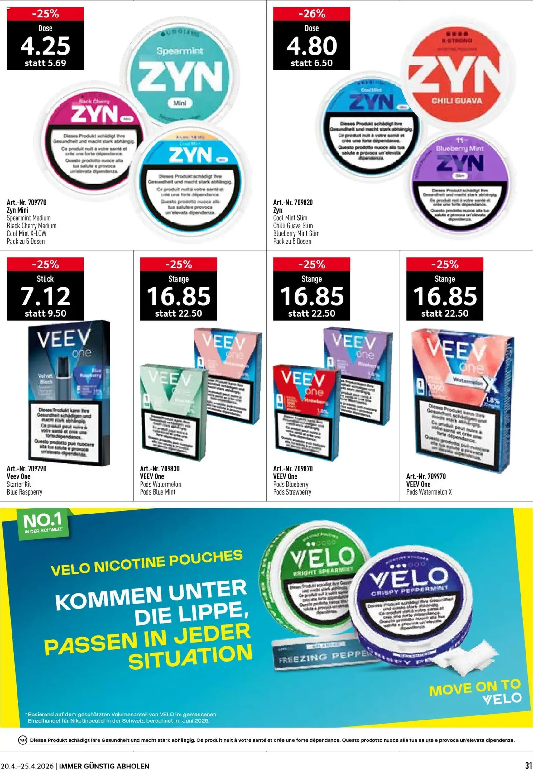 Prodega aktionen - Gültiger Prospekt ab 20.04.2026, Seite 31 von insgesamt 36