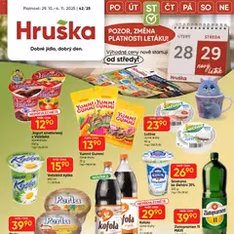 Hruška leták - náhled letáku platný od 29.10.2025 Hruška leták - náhled letáku platný od 29.10.2025