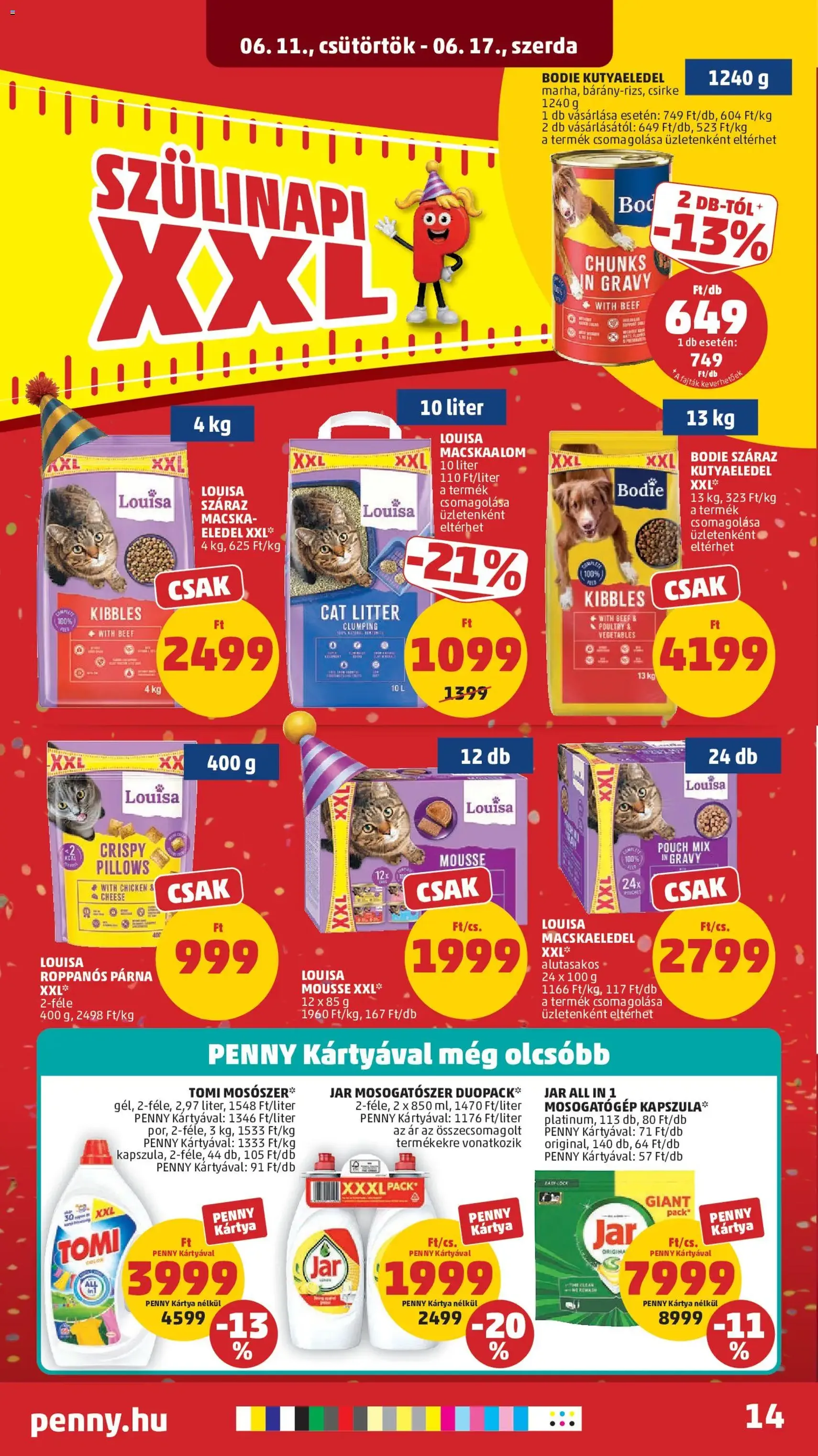 PENNY akciós újság - 2026.06.11. érvényes szórólap 18 oldal 50 oldalból