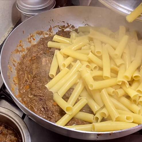 Genovese napoletana - procedimento 1