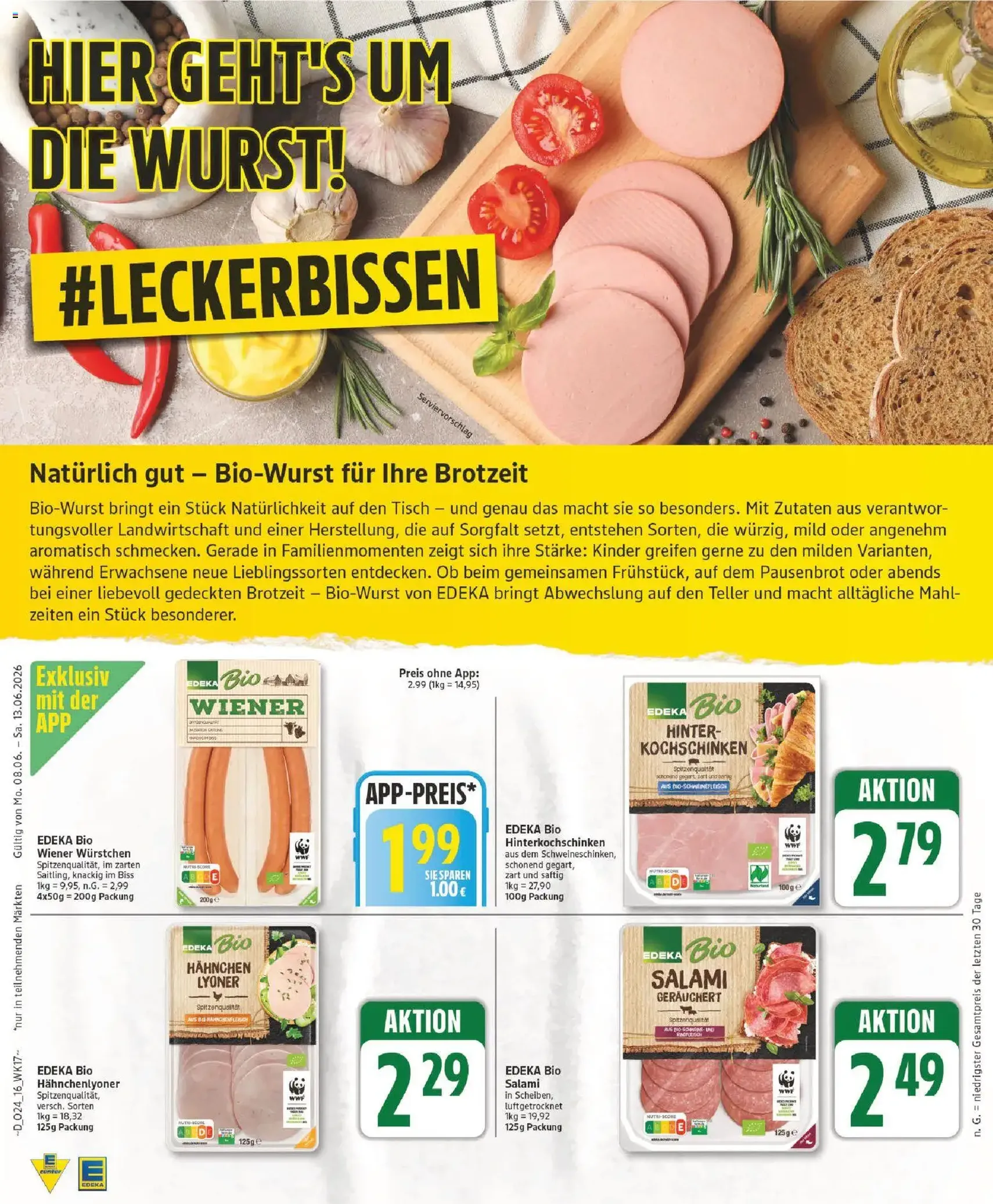 Edeka Prospekt - Gültiger Prospekt ab 08.06.2026, Seite 16 von insgesamt 25
