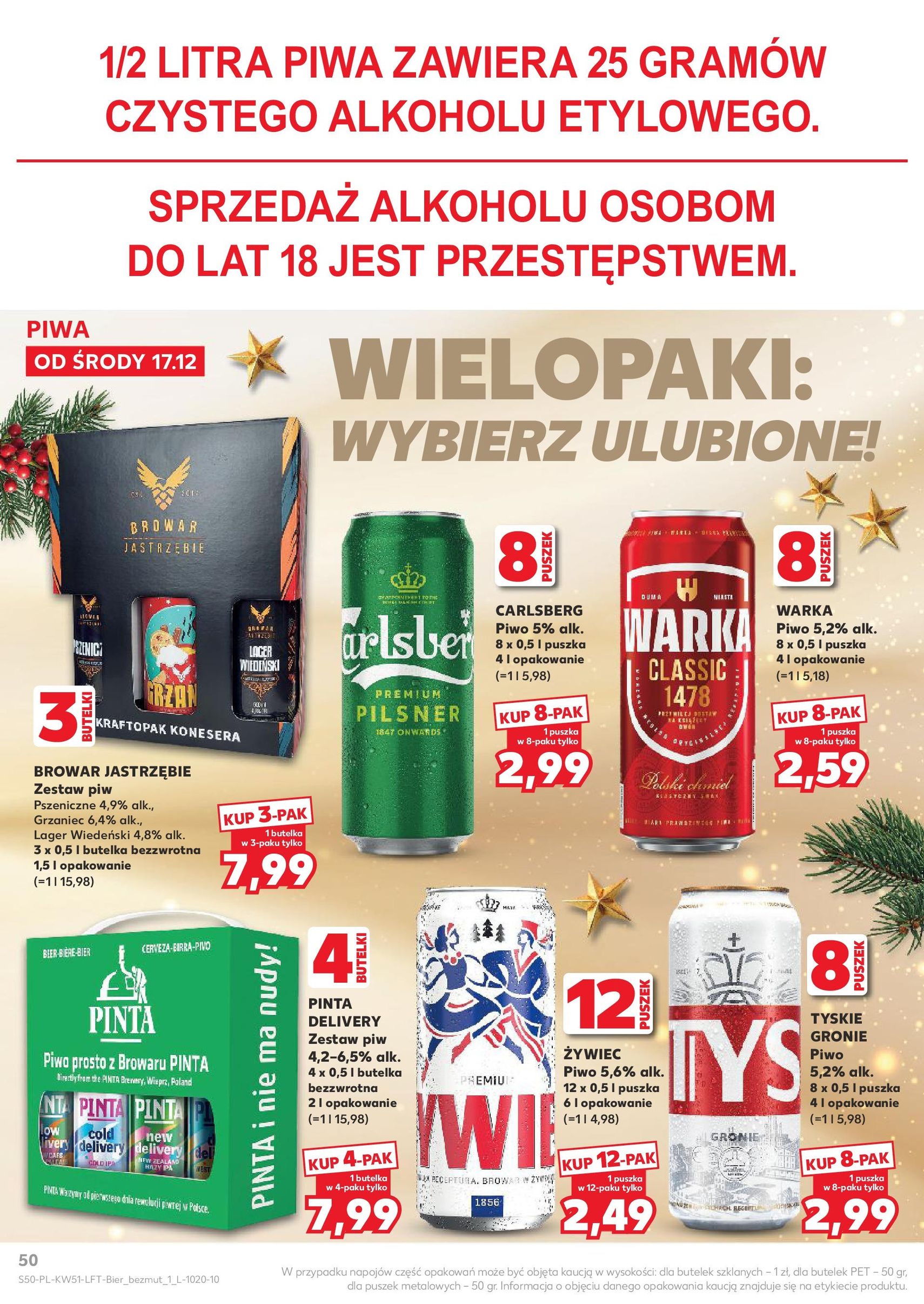 Kaufland gazetka - ważny gazetka od 17.12.2025 strona 50 z 64