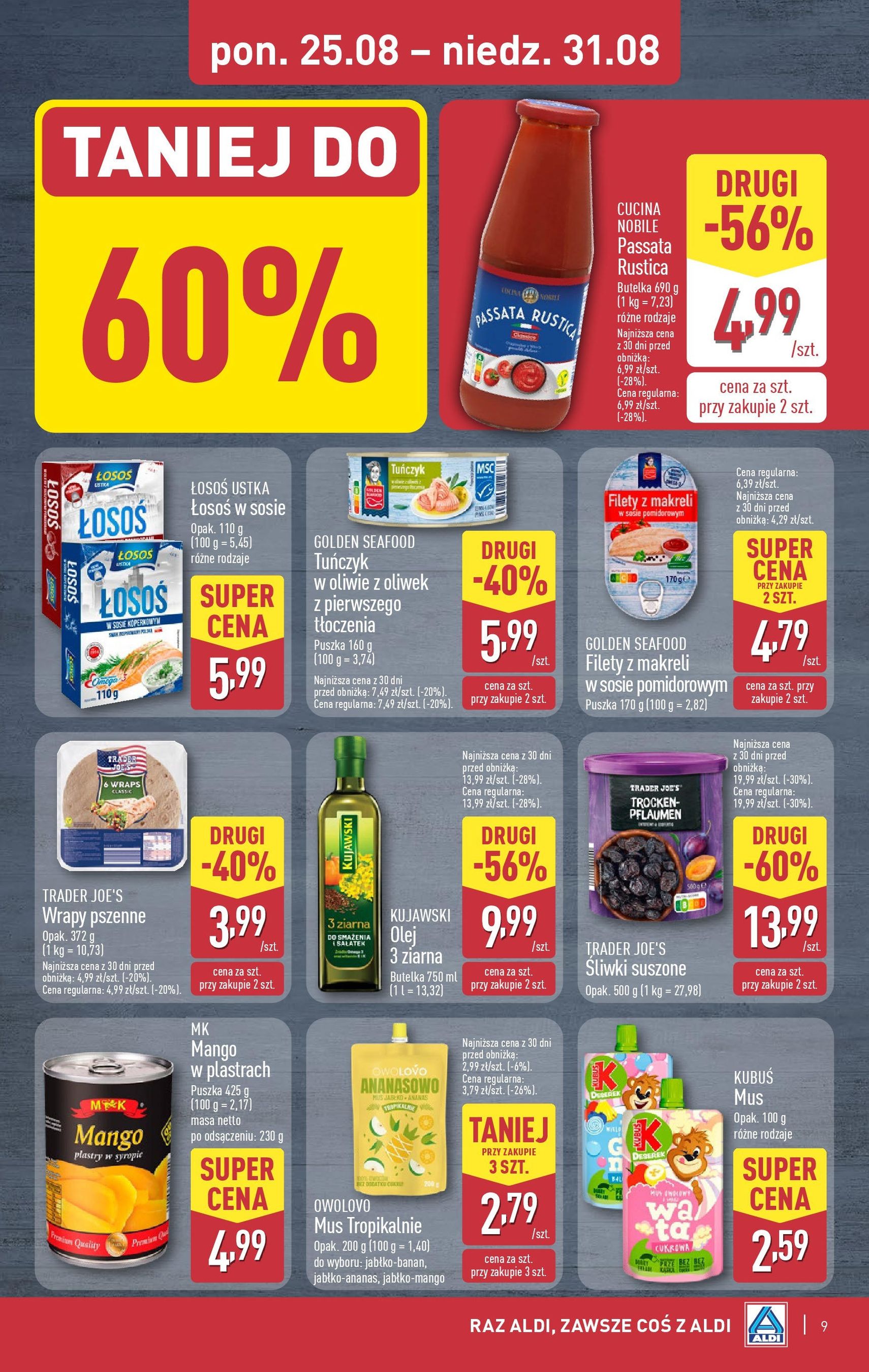 Aldi Gazetka - ważny gazetka od 25.08.2025 strona 9 z 40