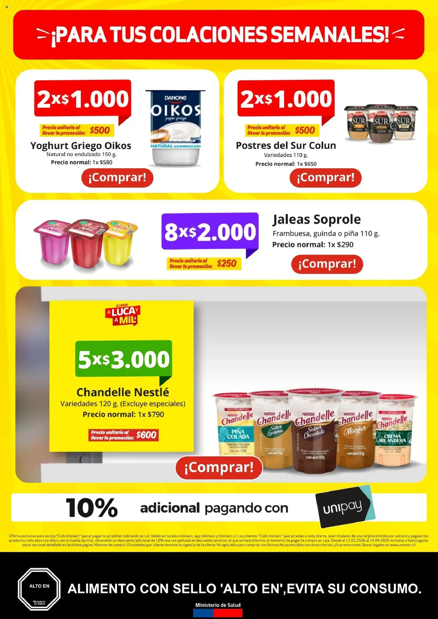 Unimarc Ofertas - folleto válido desde 11.02.2026 página 3 de 26