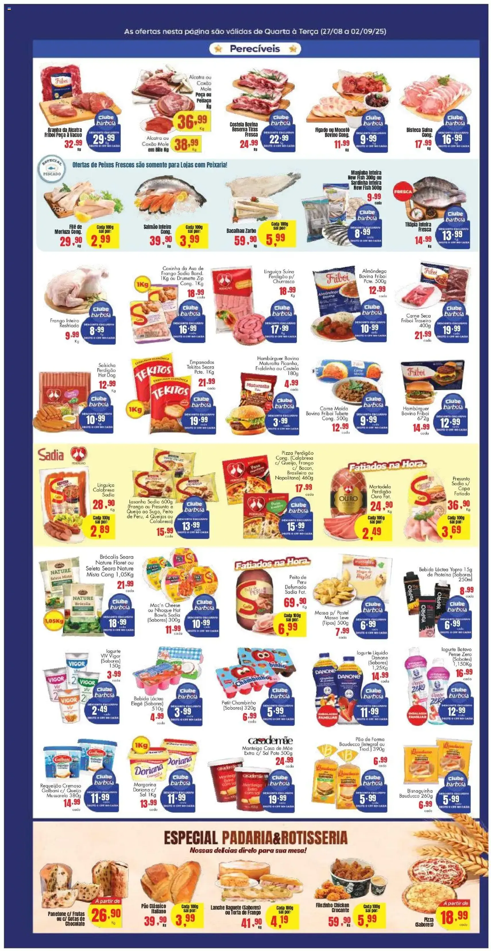 Barbosa Supermercados - Ofertas da semana - folheto válido a partir de 27/08/2025 página 2 de 4