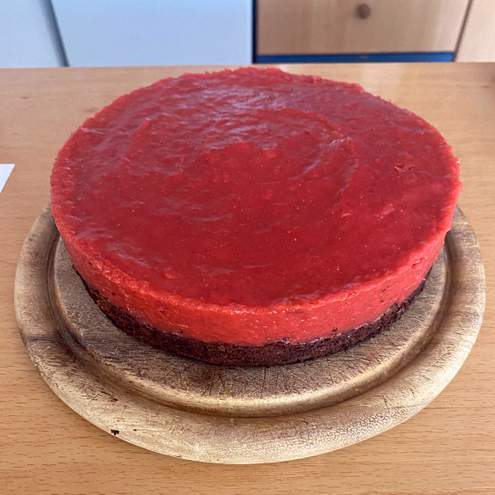 Torta senza glutine con fragole - procedimento 1