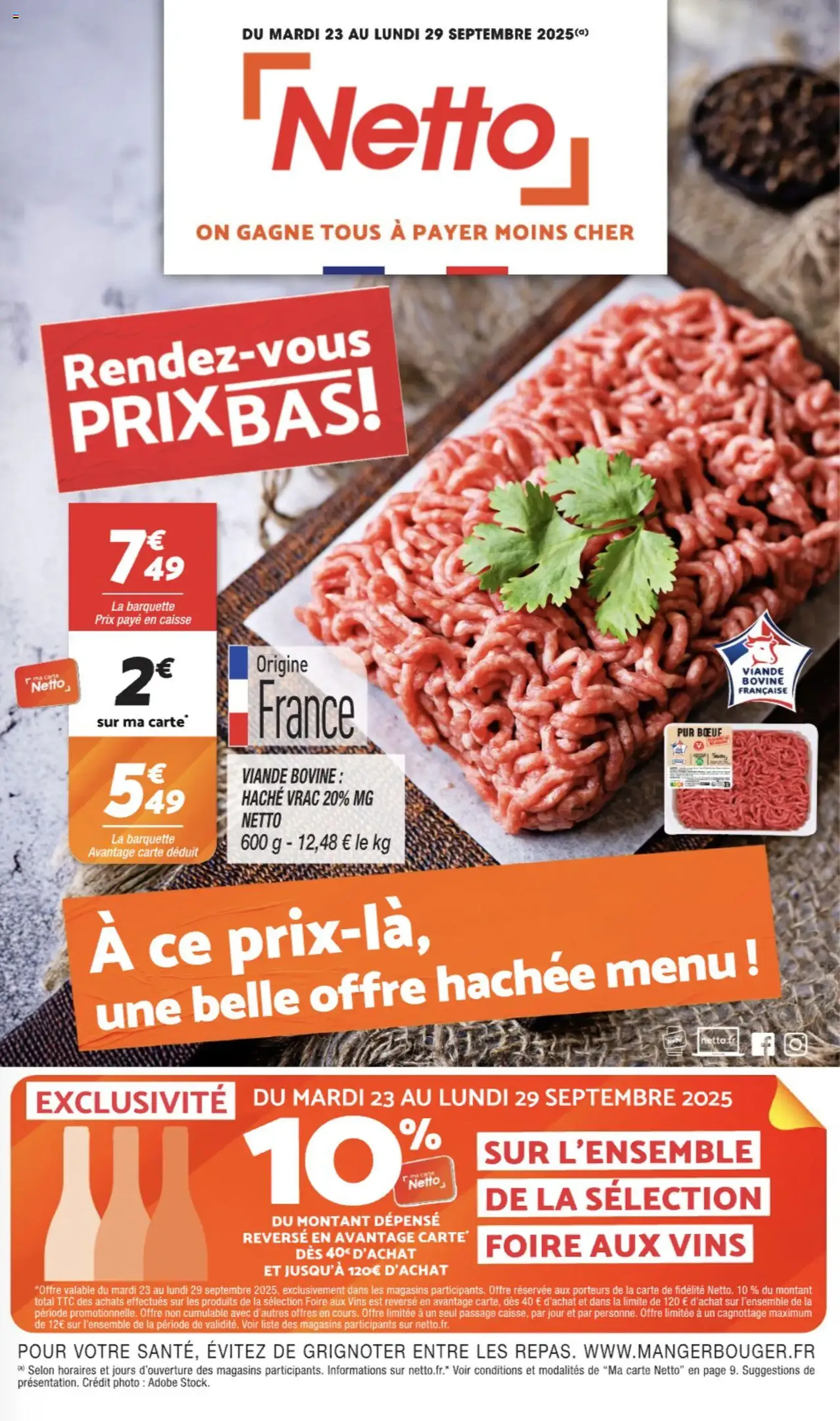 Netto catalogue - brochure valable à partir du 23/09/2025, page 1 sur 18
